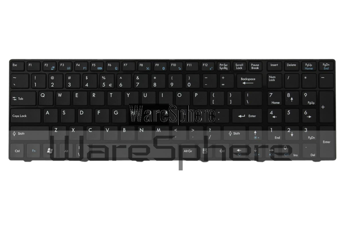 msi gt660 a6200 s6000 keyboard black V111922AK1