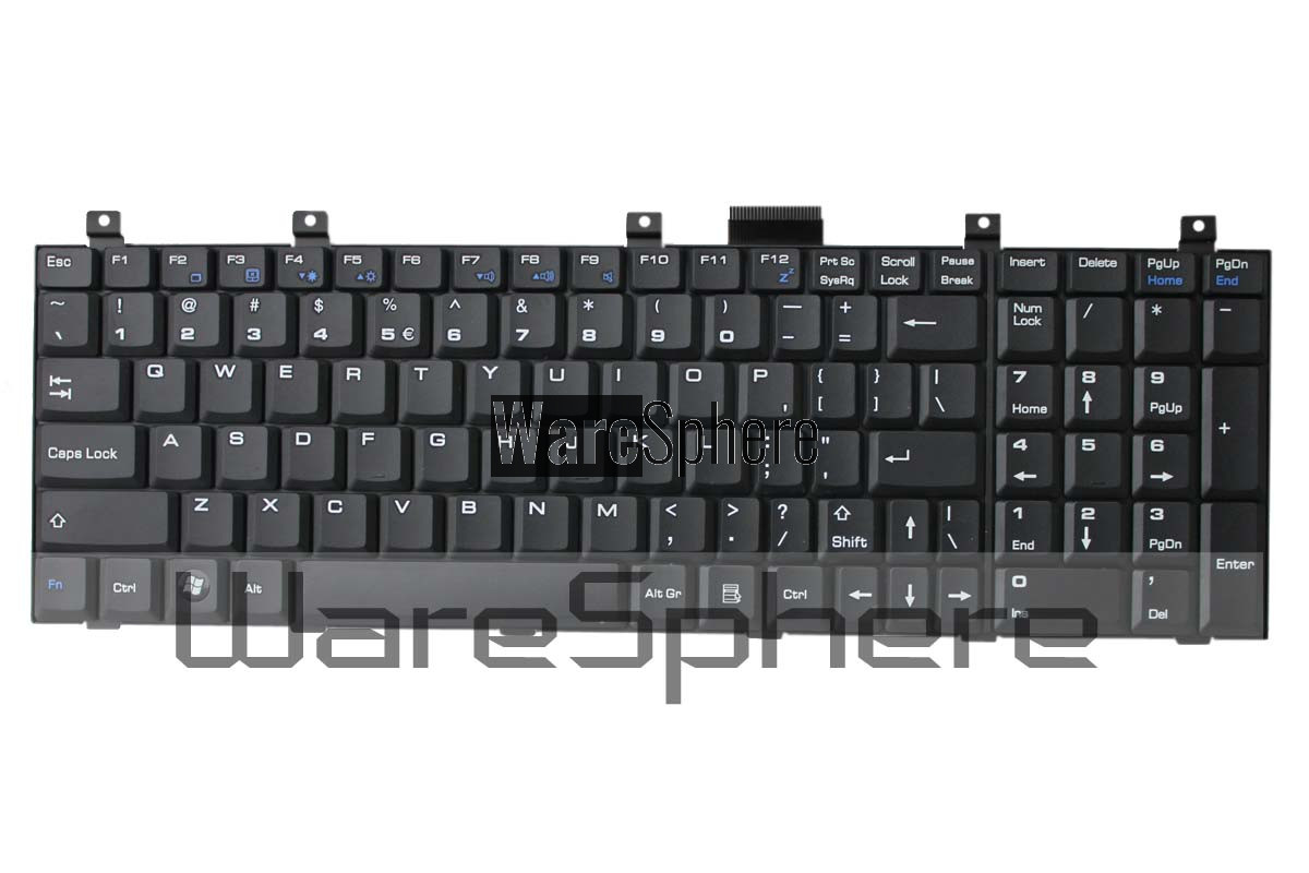 MSI 1656 keyboard black