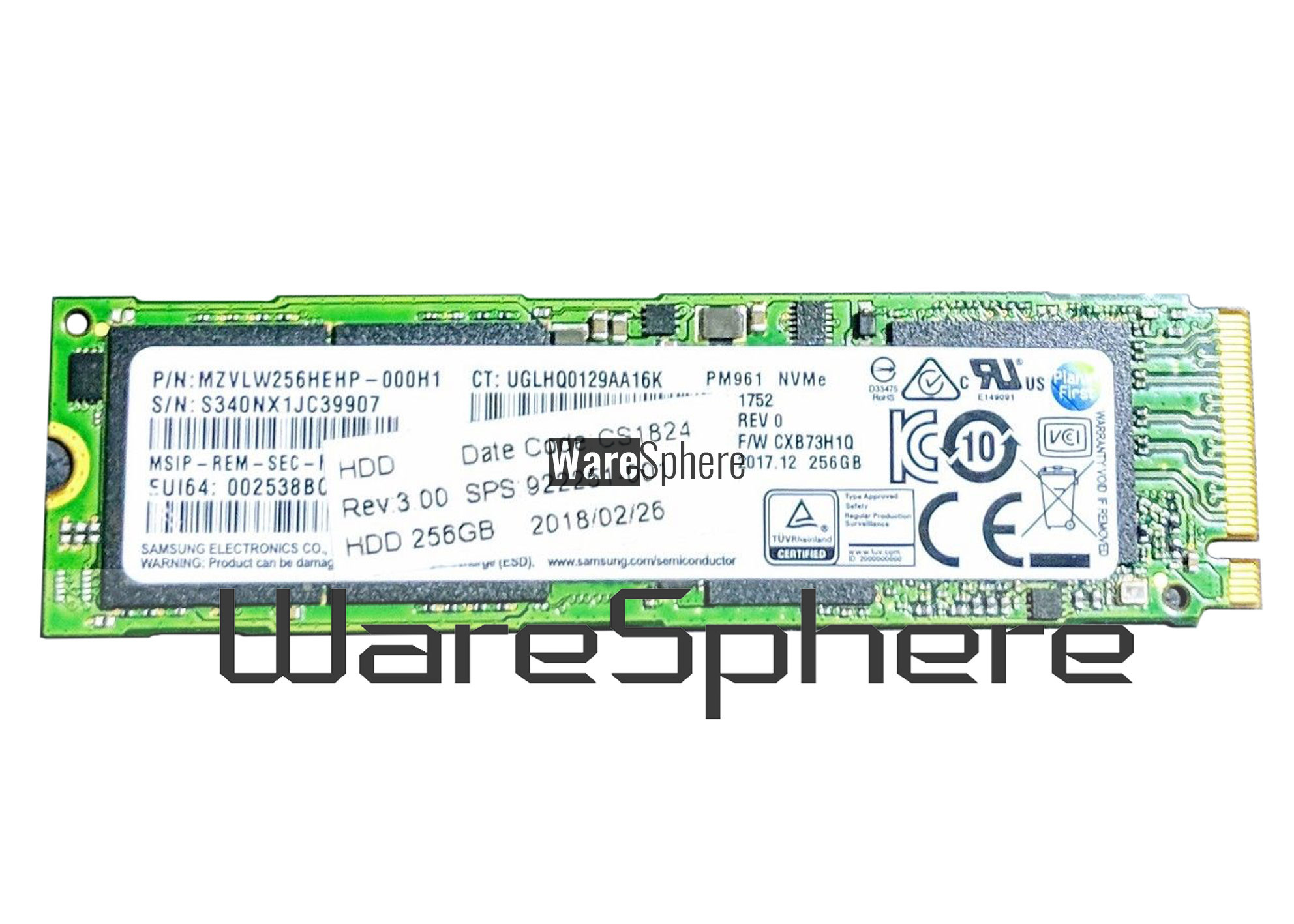 MZVLW256HEHP-000H1 S340NX1JC39907