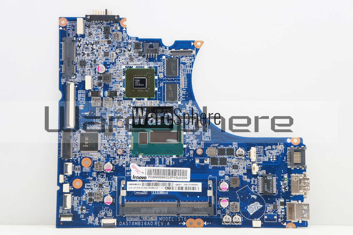 Motherboard i5-4200U for Lenovo IdeaPad Flex 15 2GB 90005843 DAST6MB16A0