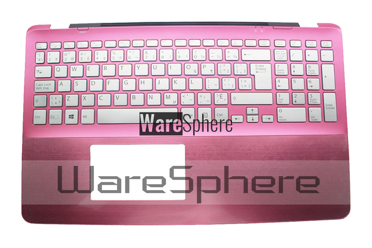 Top Cover Upper Case for Sony VAIO SVF15A100C Pink