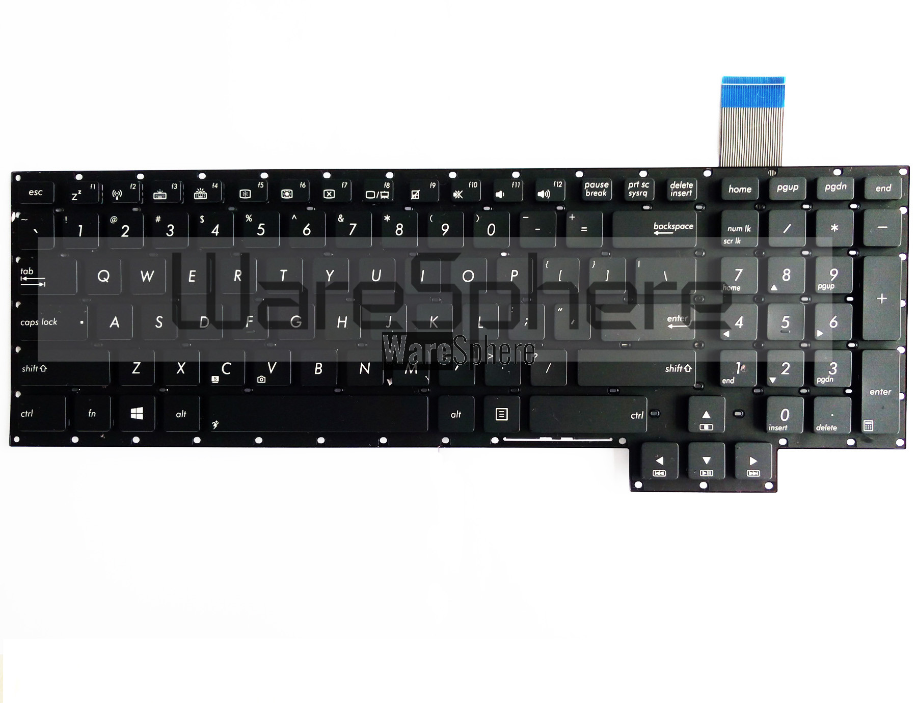 Keyboard For Asus G750 G750JH G750JM G750JS G750JW G750JX G750JZ W/O Frame W/O Backlit MP-12R33USJ528W