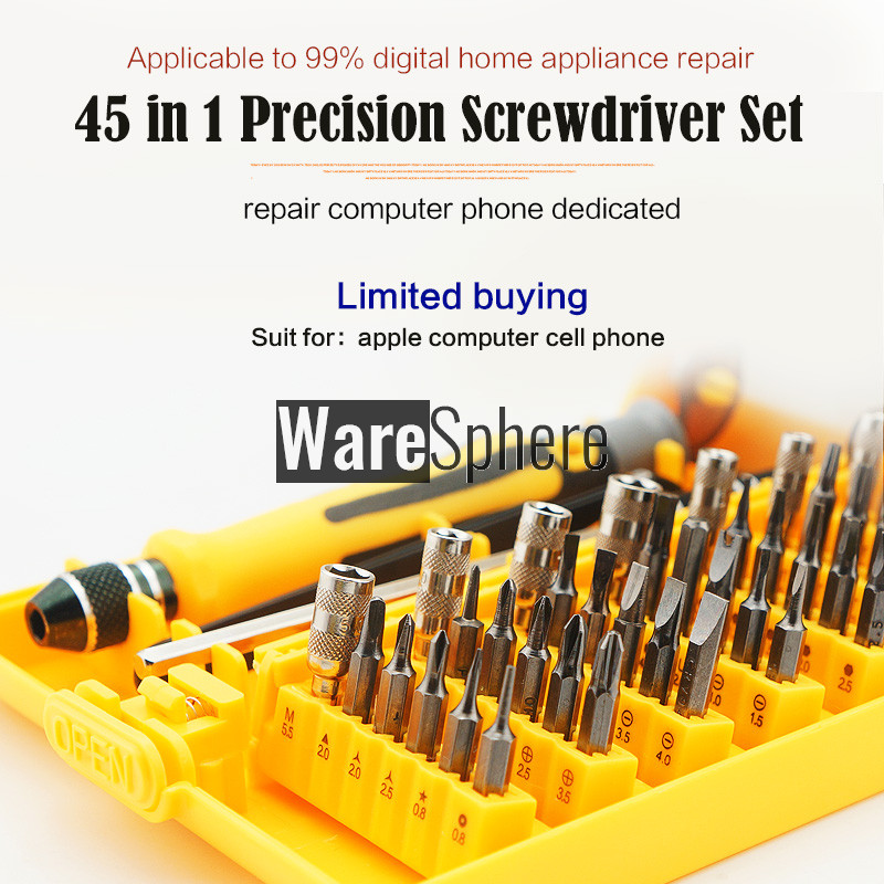 precision-45-in-1-electron-torx-mini-magnetic-screwdriver-tool-set-hand-tools-kit-opening-repair-phone-laptop-tools