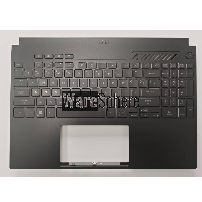 Top Cover Upper Case Palmrest for ASUS FX507  With Backlite Keyboard 33NJKTA0010 US Gray WASD