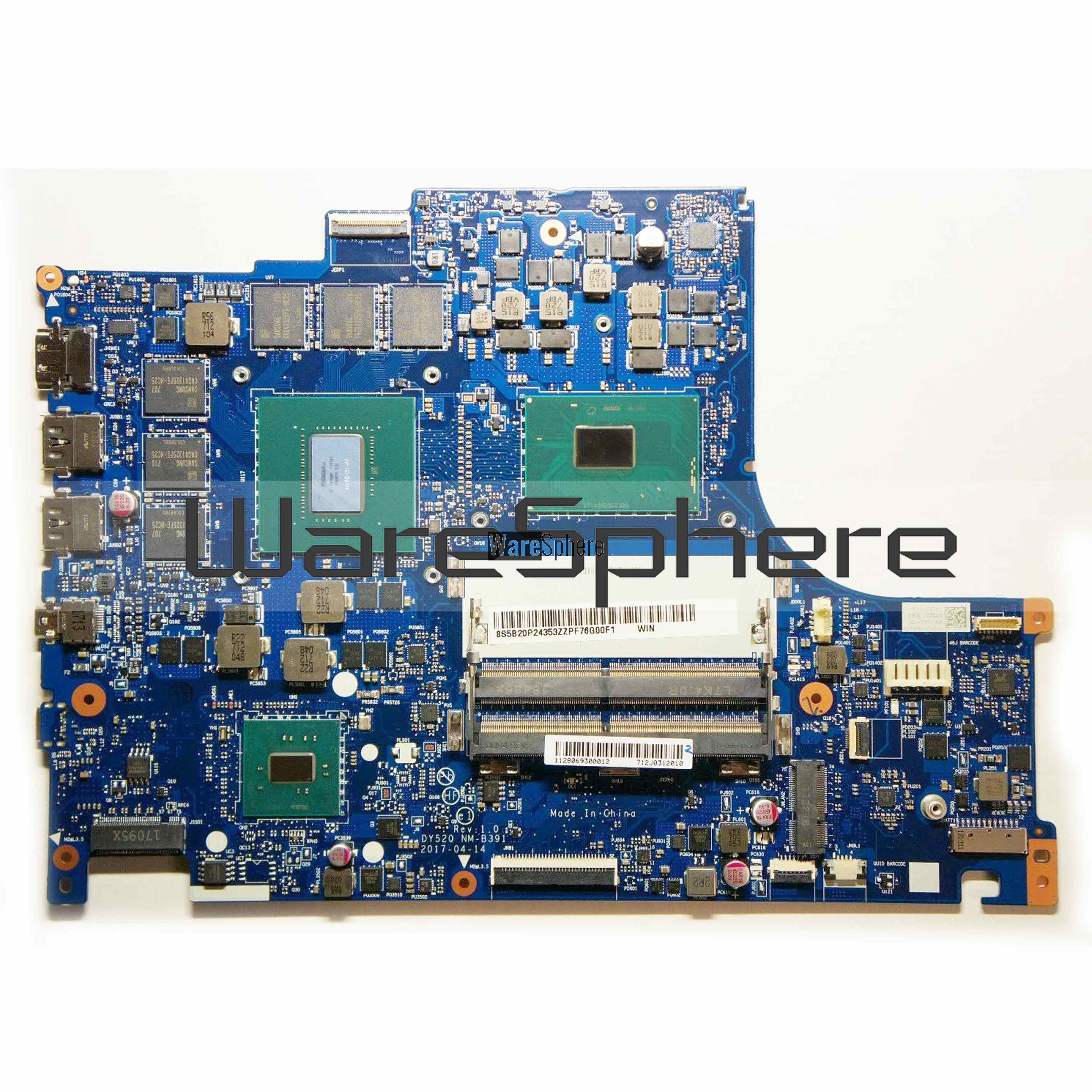 5b20p24353 Nm B391 Motherboard I5 7300hq Gtx 1060 3gb For Lenovo Legion Y520 15ikbm