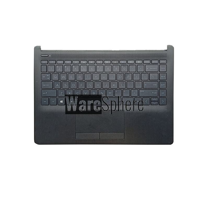 Top Cover Upper Case Palmrest For HP 14-CF DK With Backlit Keyboard Touchpad L24817-001 Gray