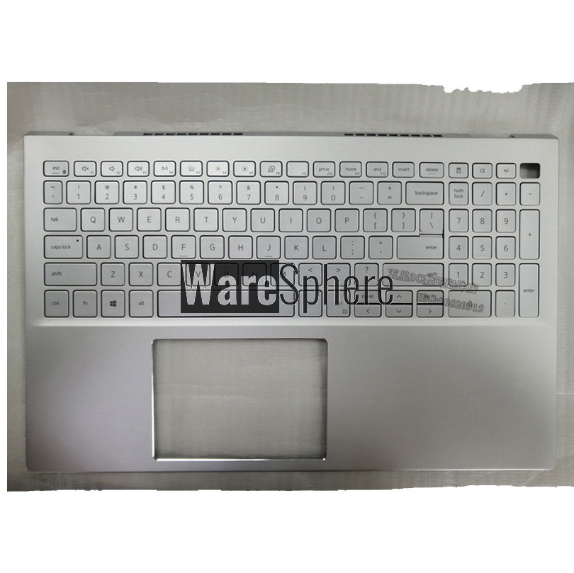 Top Cover Upper Case for Dell Inspiron 5501 WIth Keyboard 06XCC3 6XCC3 Silver