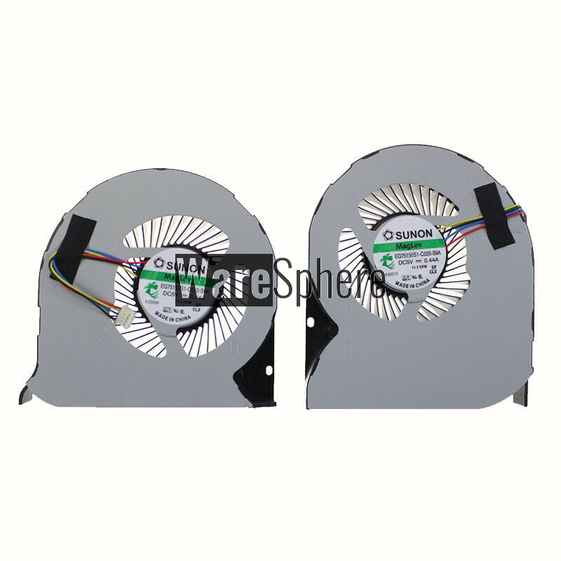 Left and Right Cooling Fan for DELL Precision 7510 M7510 0DGTVT