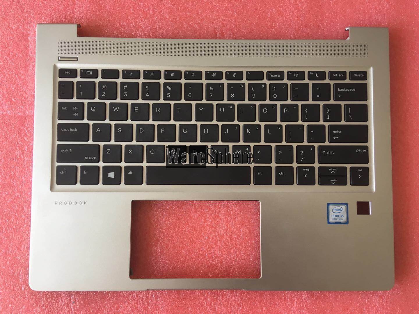 Top Cover Upper Case for HP Probook 13 430 G6 Palmrest With Keyboard L44548-001 4BX8ITATP00  US Sliver