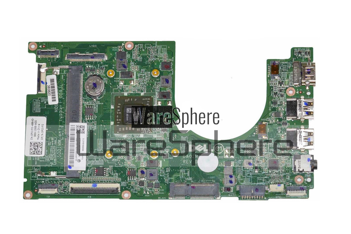 UMA Motherboard with AMD Quad Core 1.00GHz CPU for Dell Inspiron 11 (3135)  PCKF0