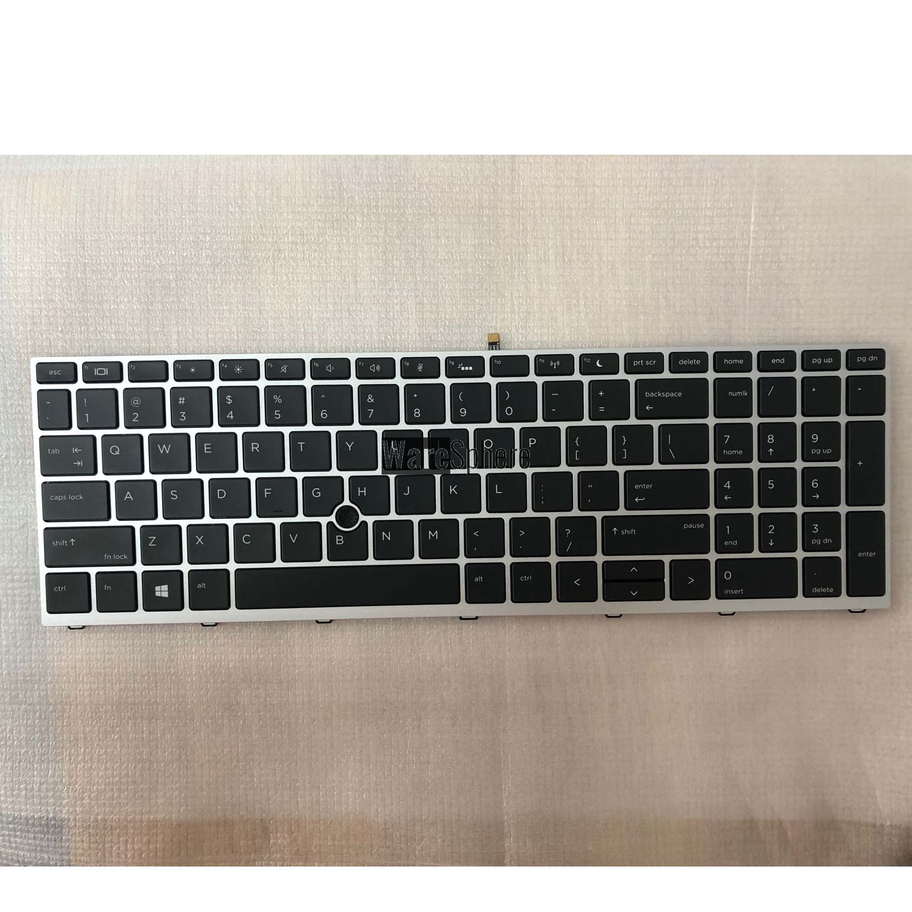 Backlit Keyboard for HP Probook 650 G4 SN9171BL1 L00741-001 L09595-001 Black