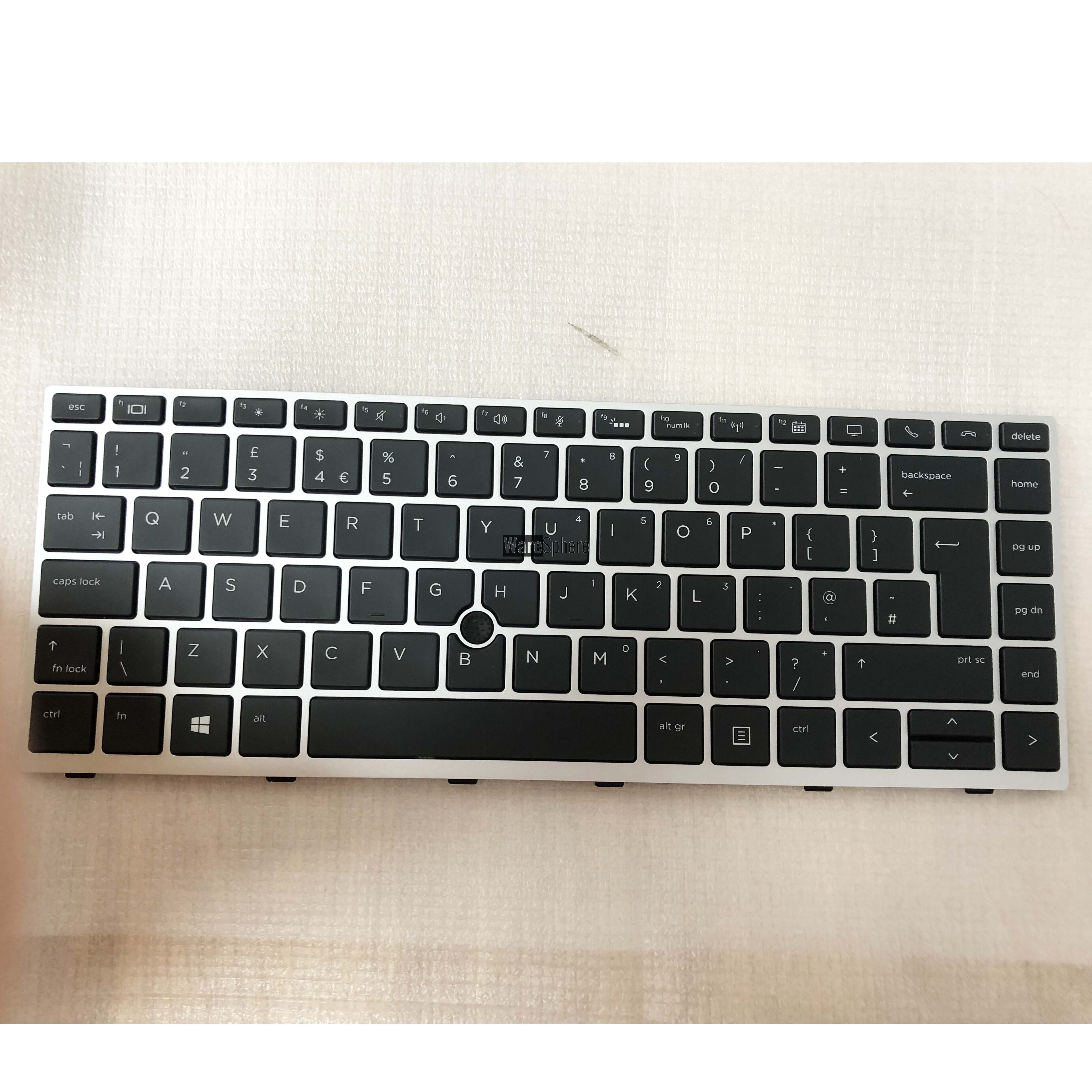 Keyboard for HP ELITEBOOK 840 G5 SN9172BL Black UK