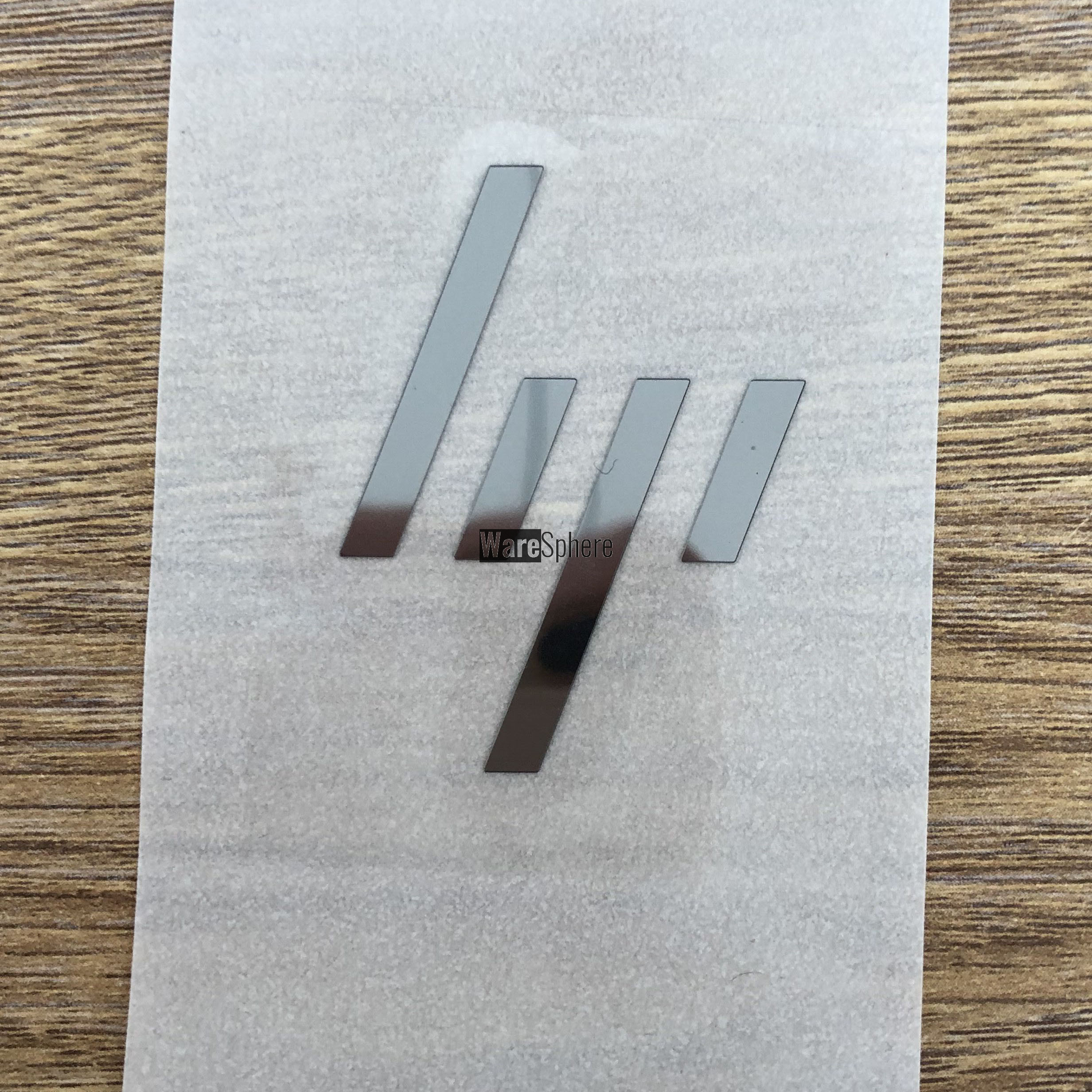 The logo for HP 
