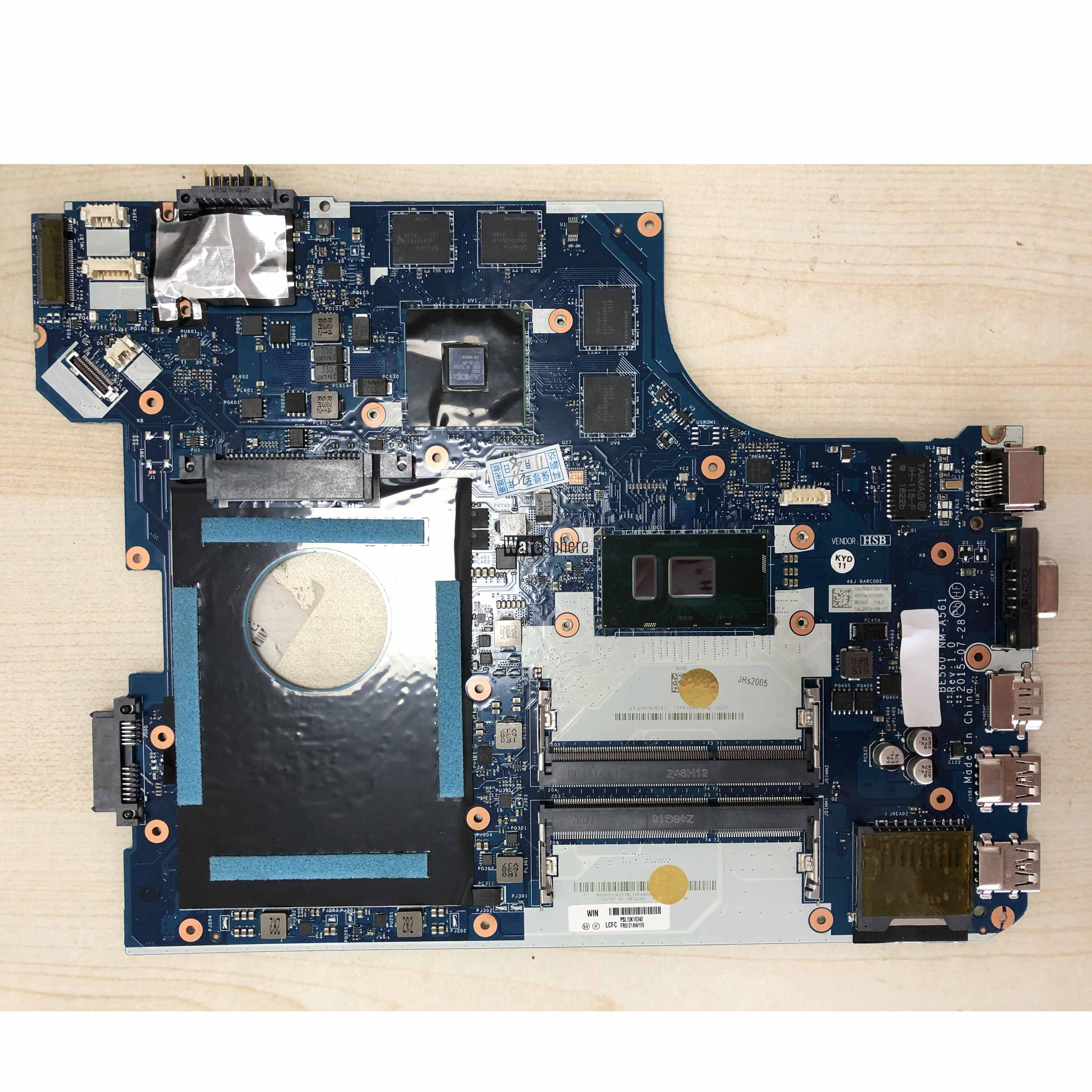 Motherboard i5-6200U for Lenovo Thinkpad E560 2GB 01AW109