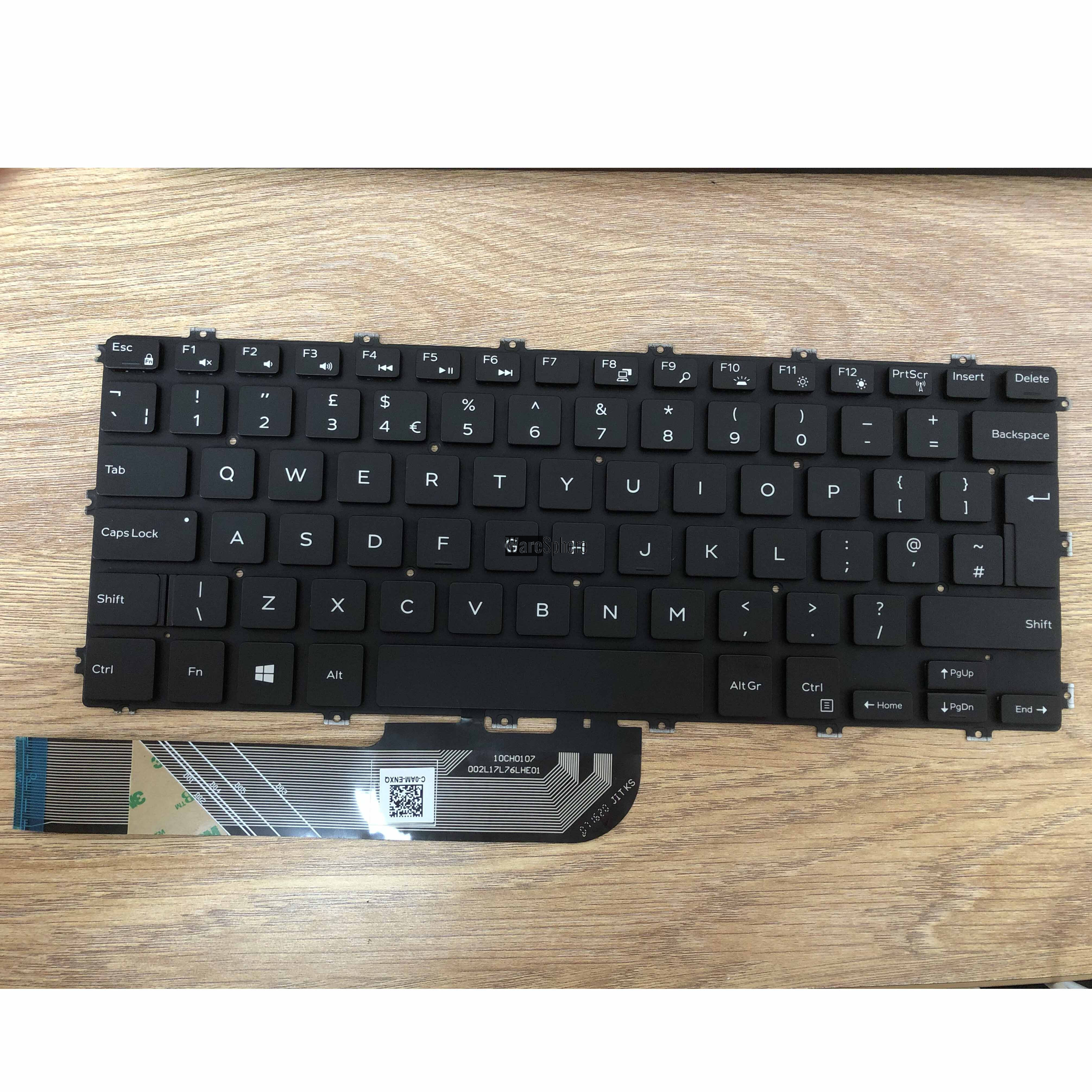 Keyboard for Dell Vostro 5481 C1PRN 0C1PRN  Black UK