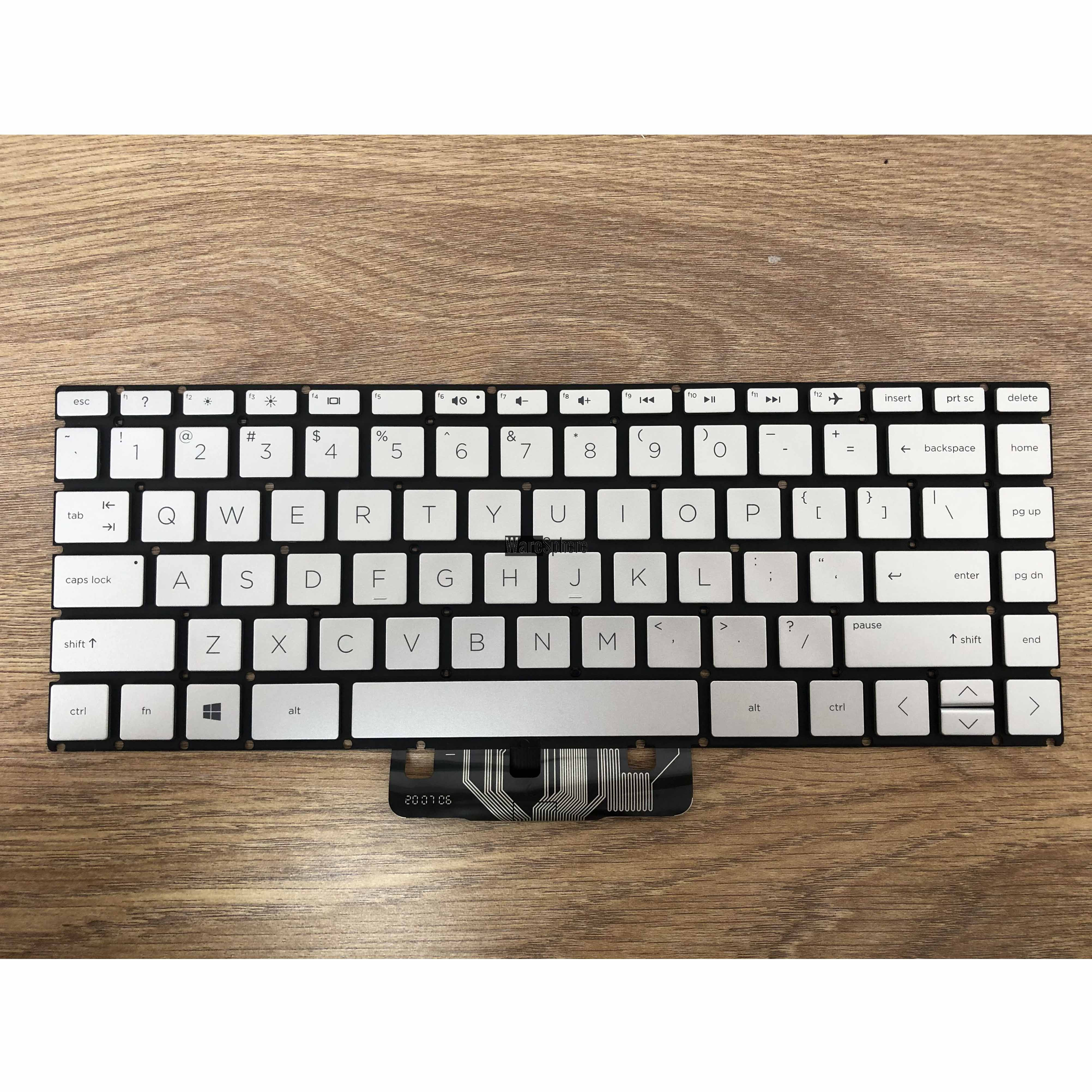 Keyboard For HP 14-CF DK Silver