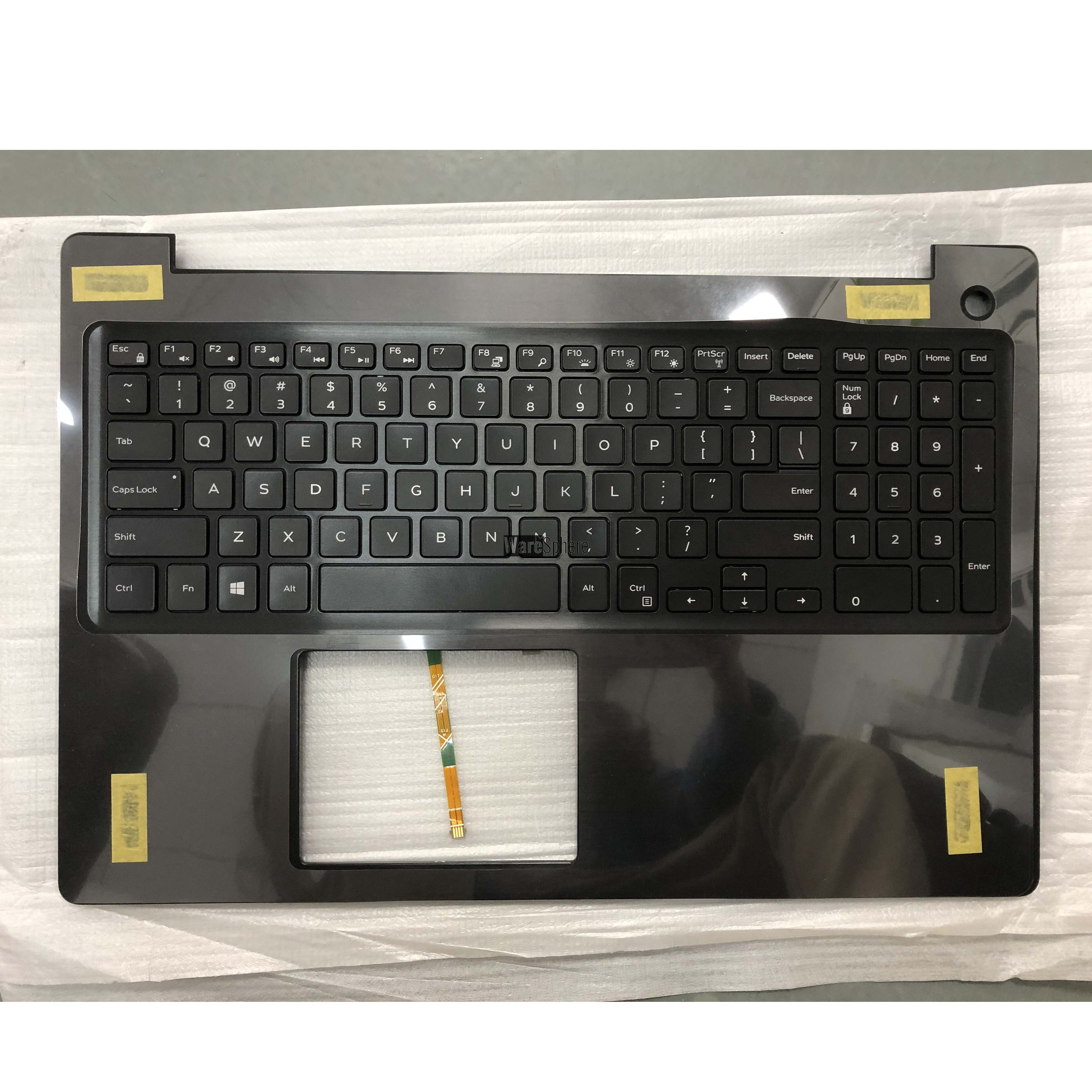 Top Cover Upper Case for Dell E3590 Palmrest With Keyboard US AP1P6000100 0NJ39W NJ39W