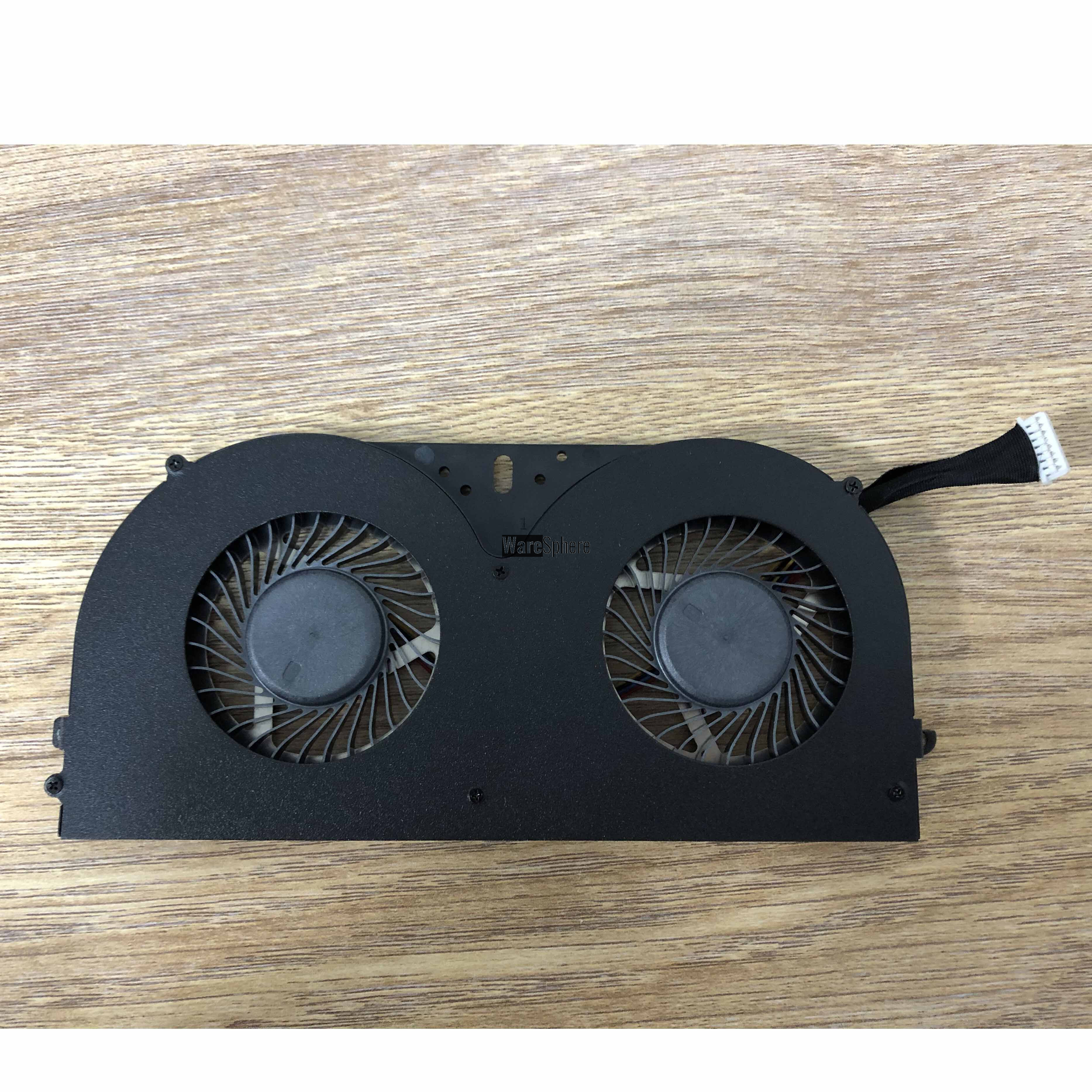 CPU and GPU Cooling Fan for MSI GT76  MS-17H1 E332500020MC N422 Black