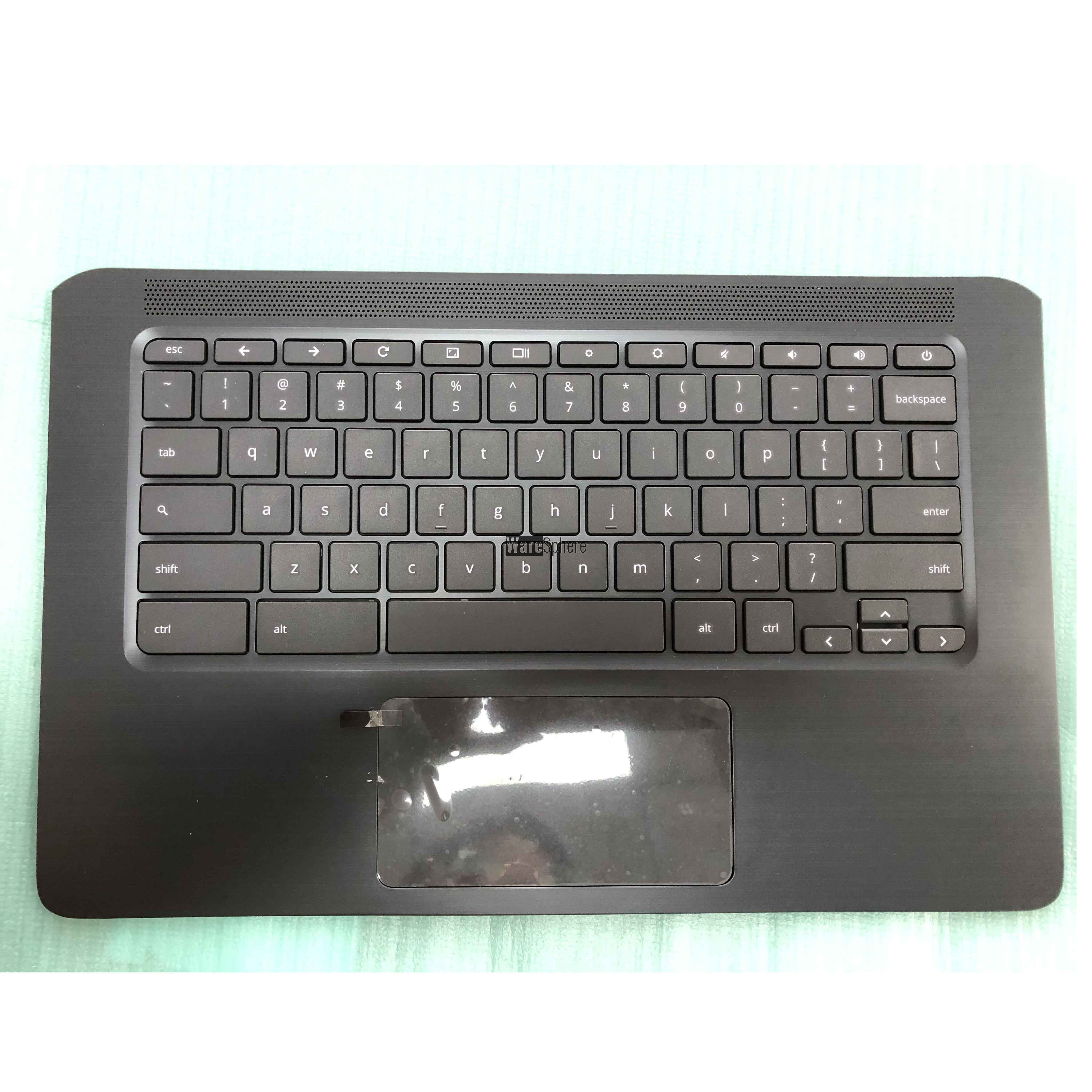 Top Cover Upper Case for HP Chromebook 14 G5 TPN-Q204  Black