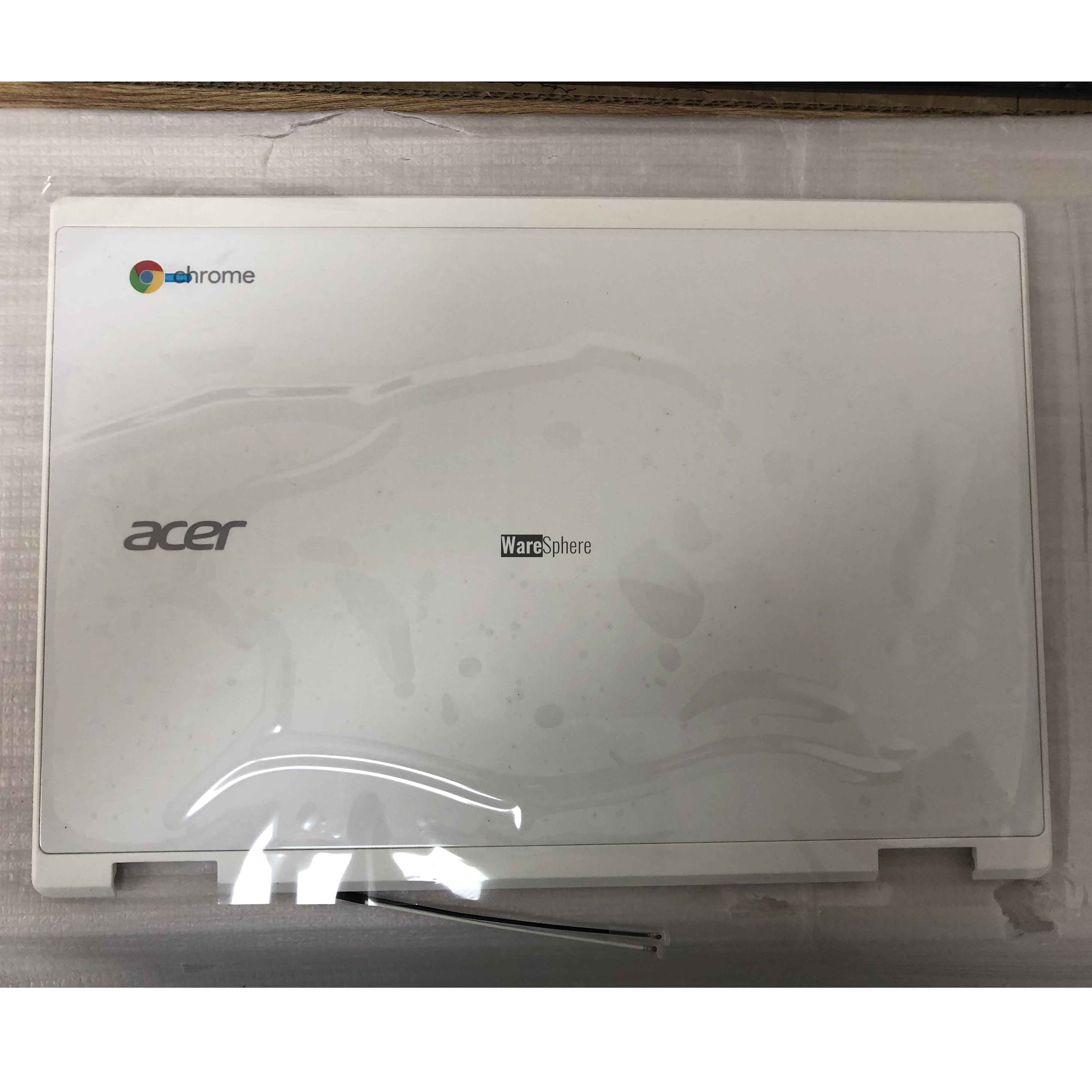 LCD Back Cover for ACER Chromebook 11 C738T EAZHR007010 White