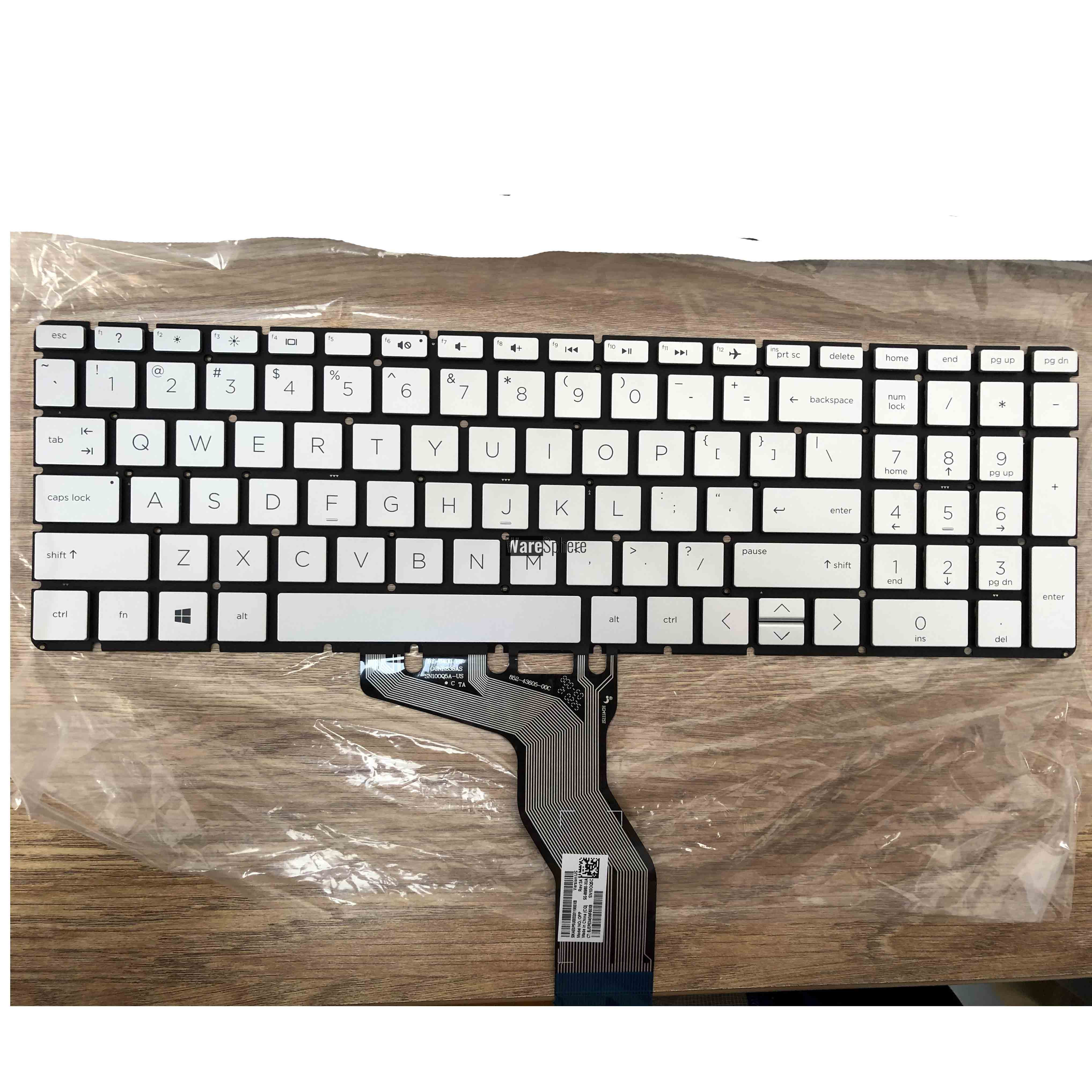 Keyboard for Hp 15-DY Silver