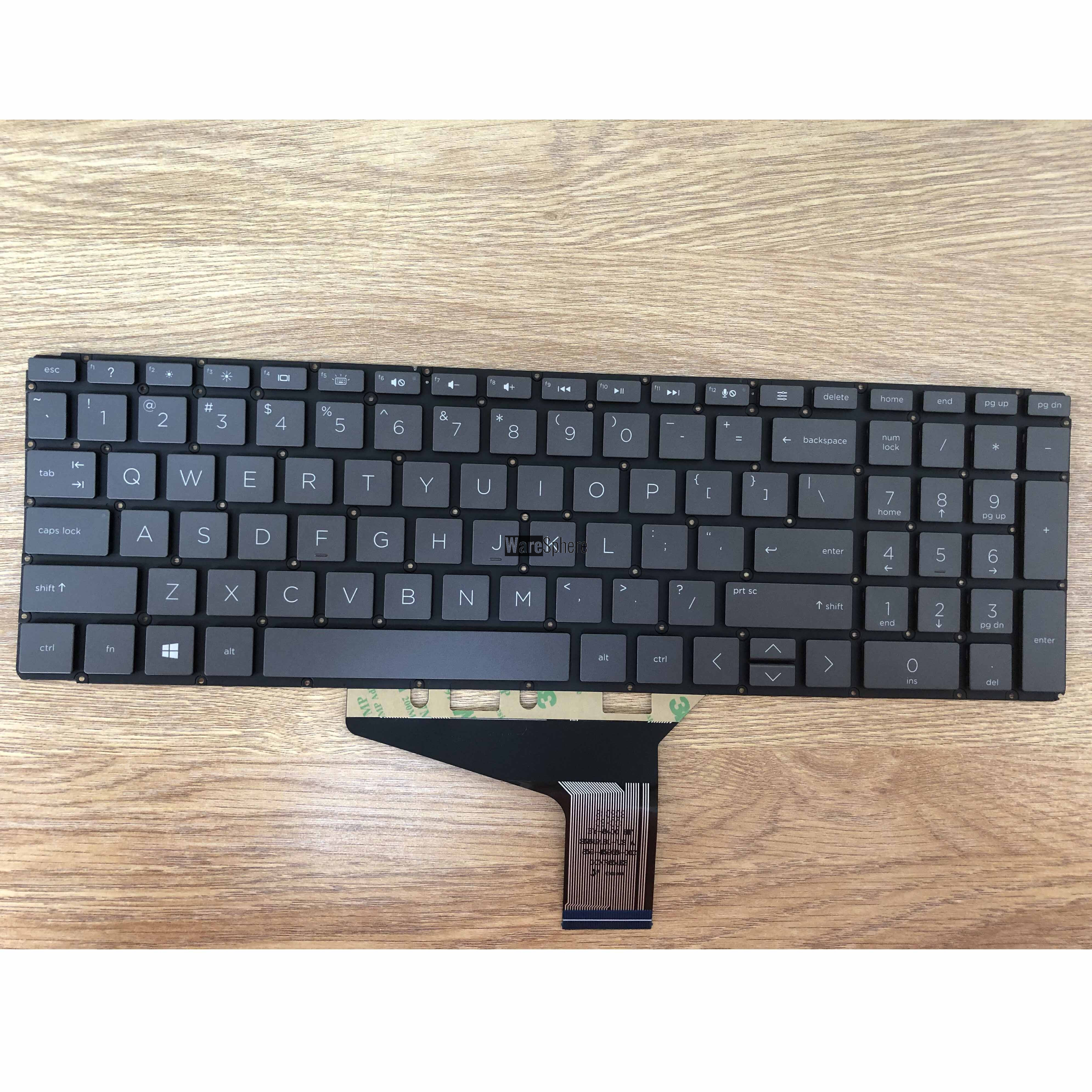 Backlit Keyboard for HP Spectre X360 15-EB SG-A0900-XUA  L95657-001 Black