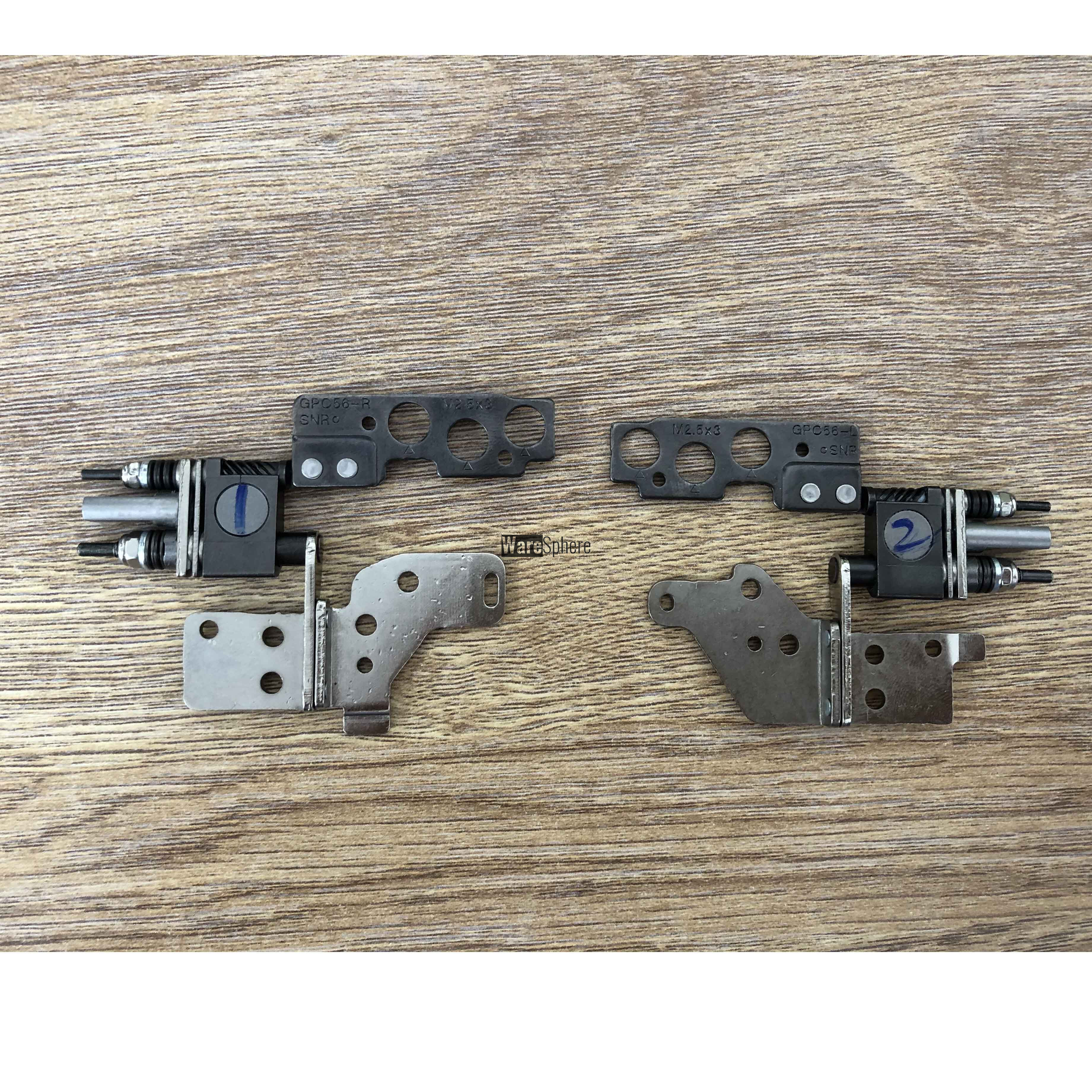 Left and Right Hinge for HP ENVY X360 15-ED AM2UU000500 AM2UU000400 Silver