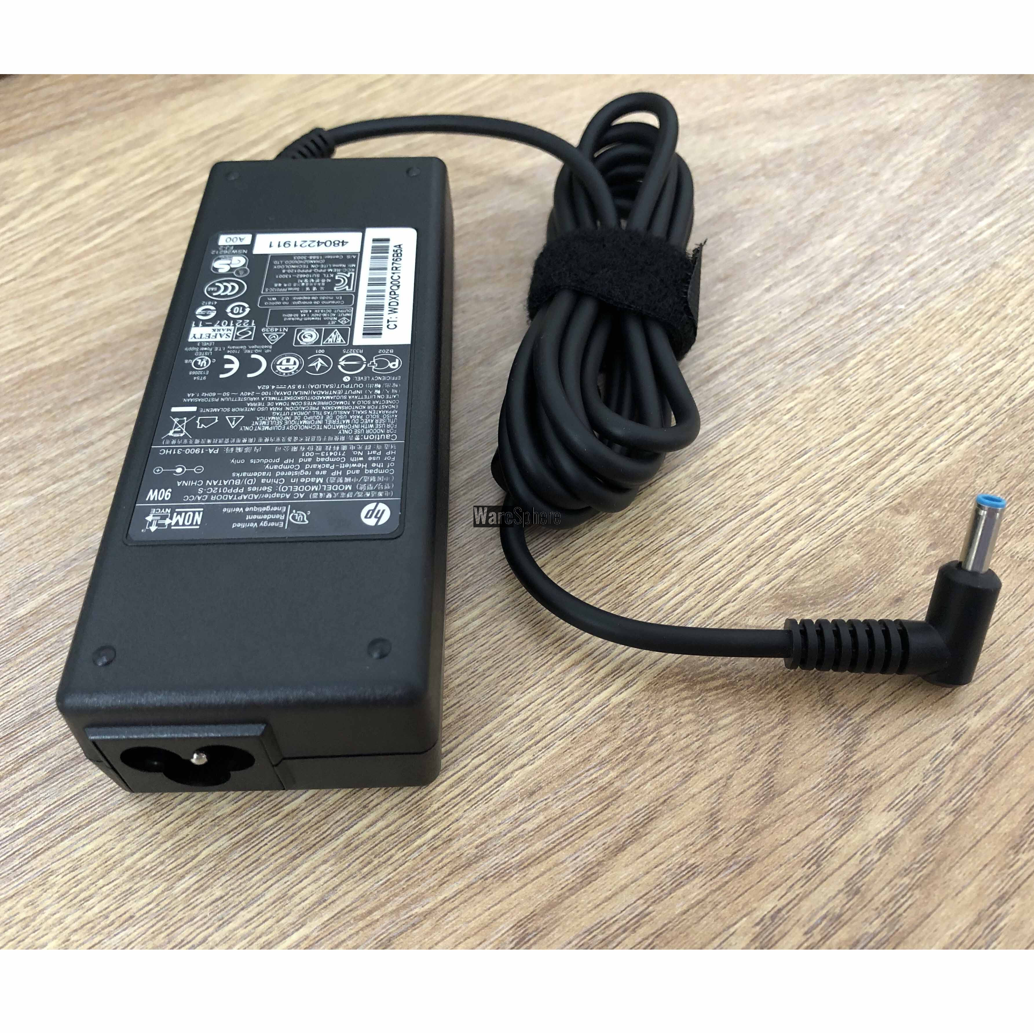 90W 19.5V 4.62A  Adapter for HP 710413-001 