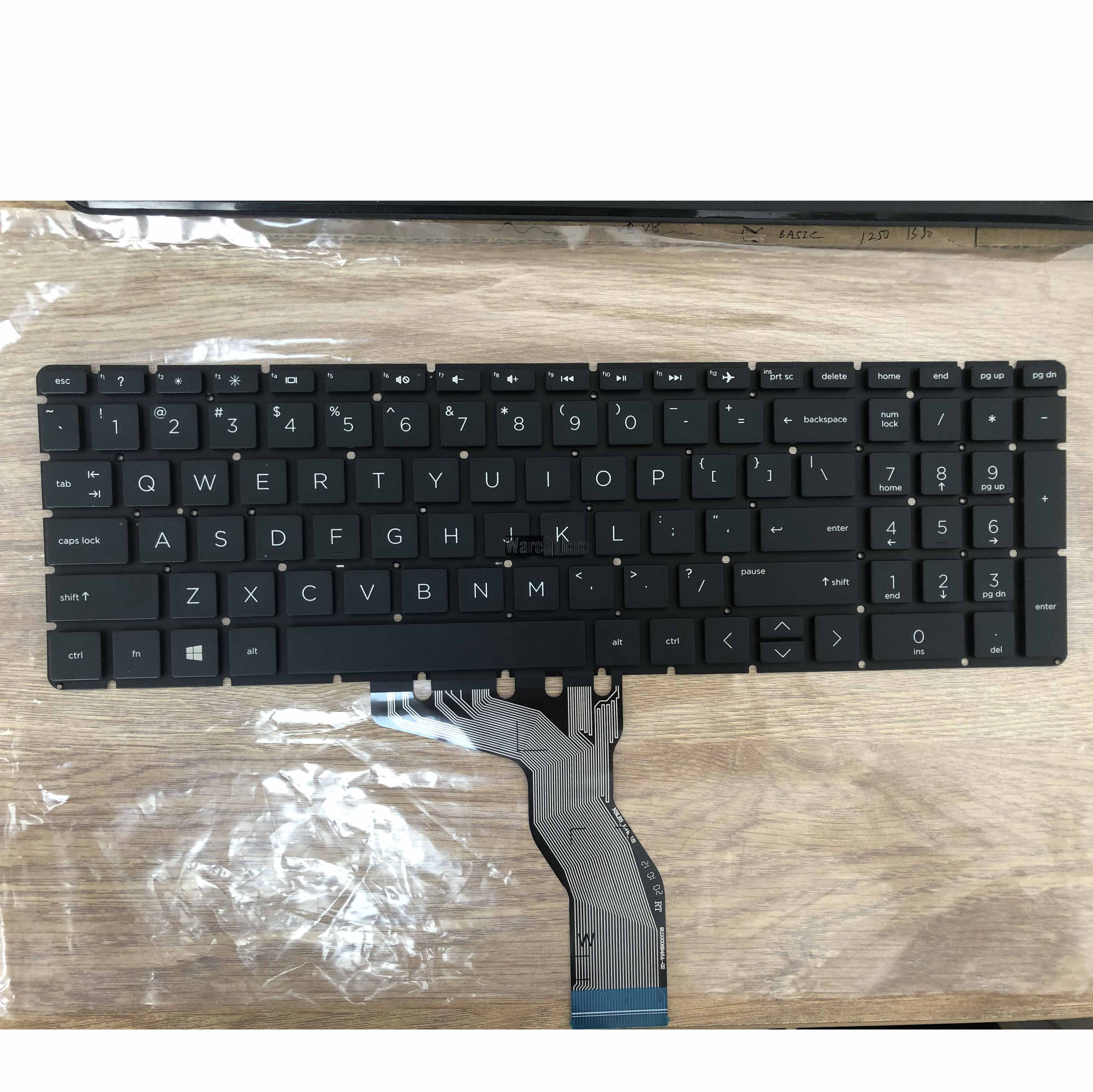 Keyboard for Hp 15-DY Black