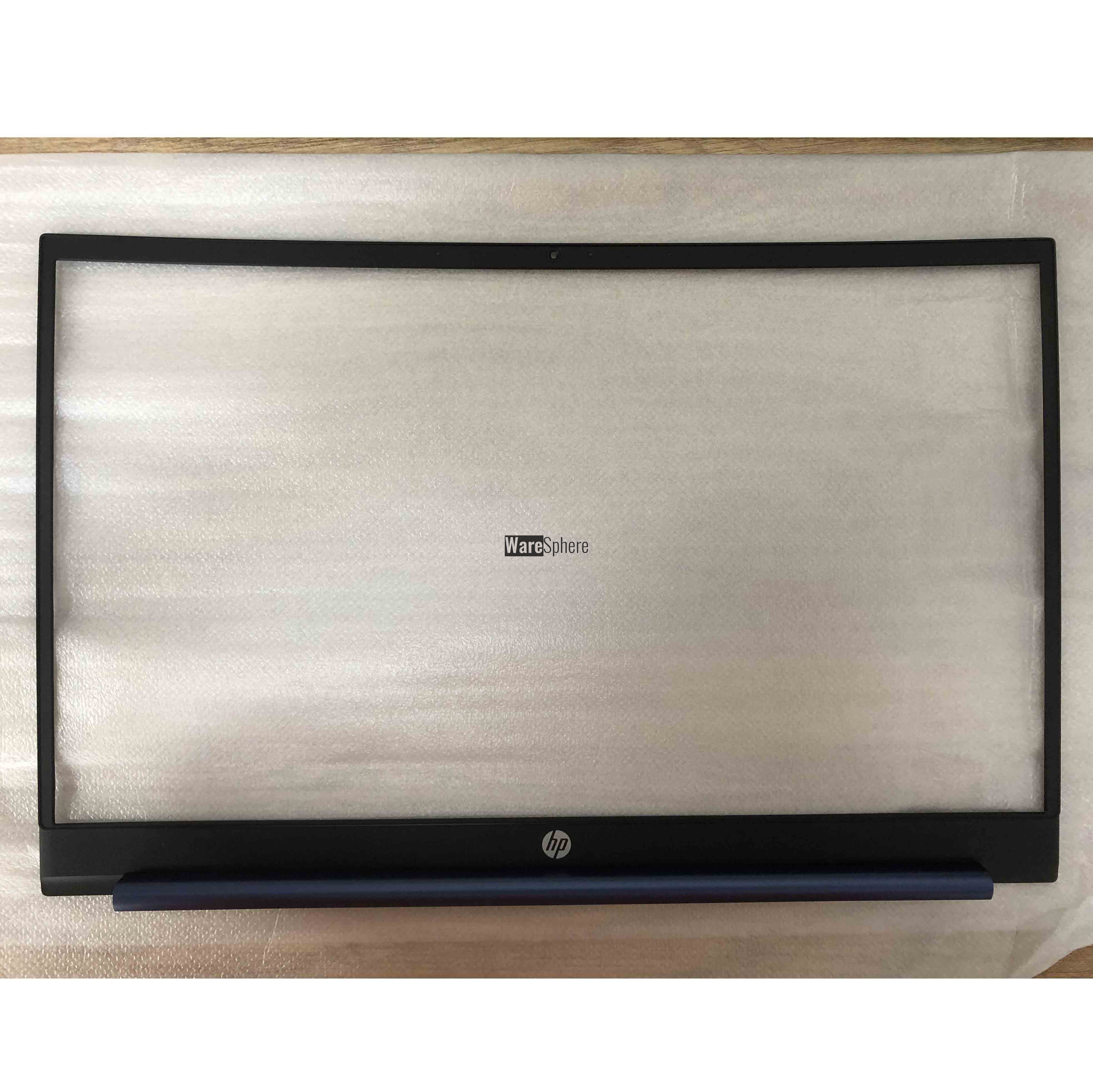LCD Front Bezel With FOG BLUE Hinge Cover for HP Pavilion 15-EG M33442-001