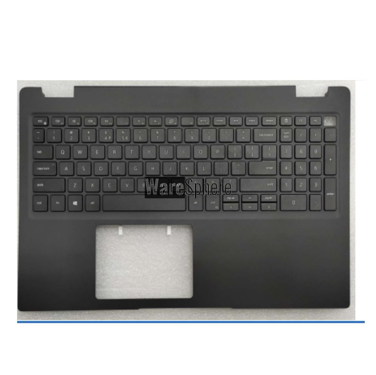 Top Cover Upper Case for Dell Latitude 3510 With Keyboard WYP13 0WYP13 Black