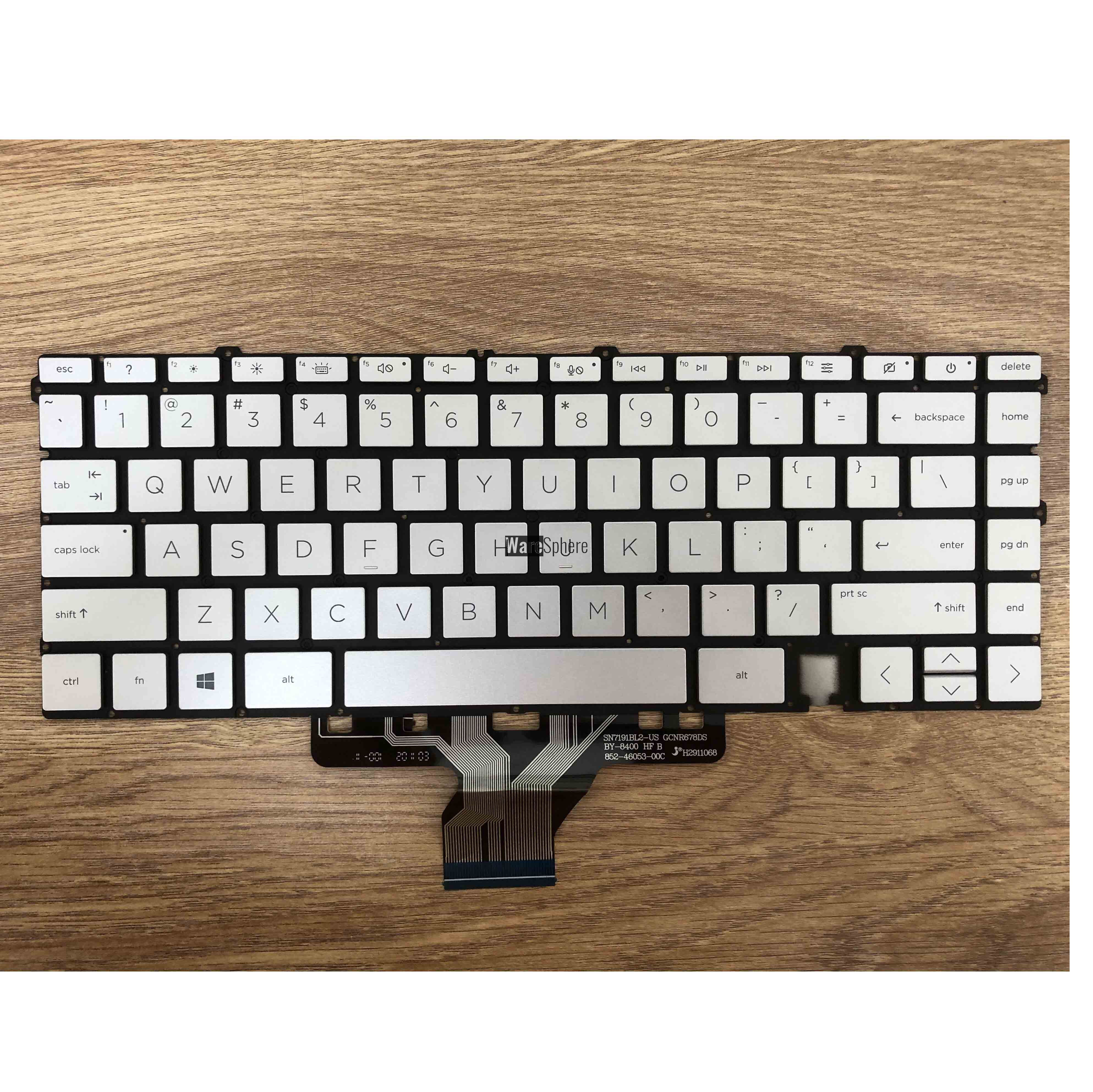 Laptop US Keyboard for HP ENVY X360 15M-ES 4900MJ070L01 Silver