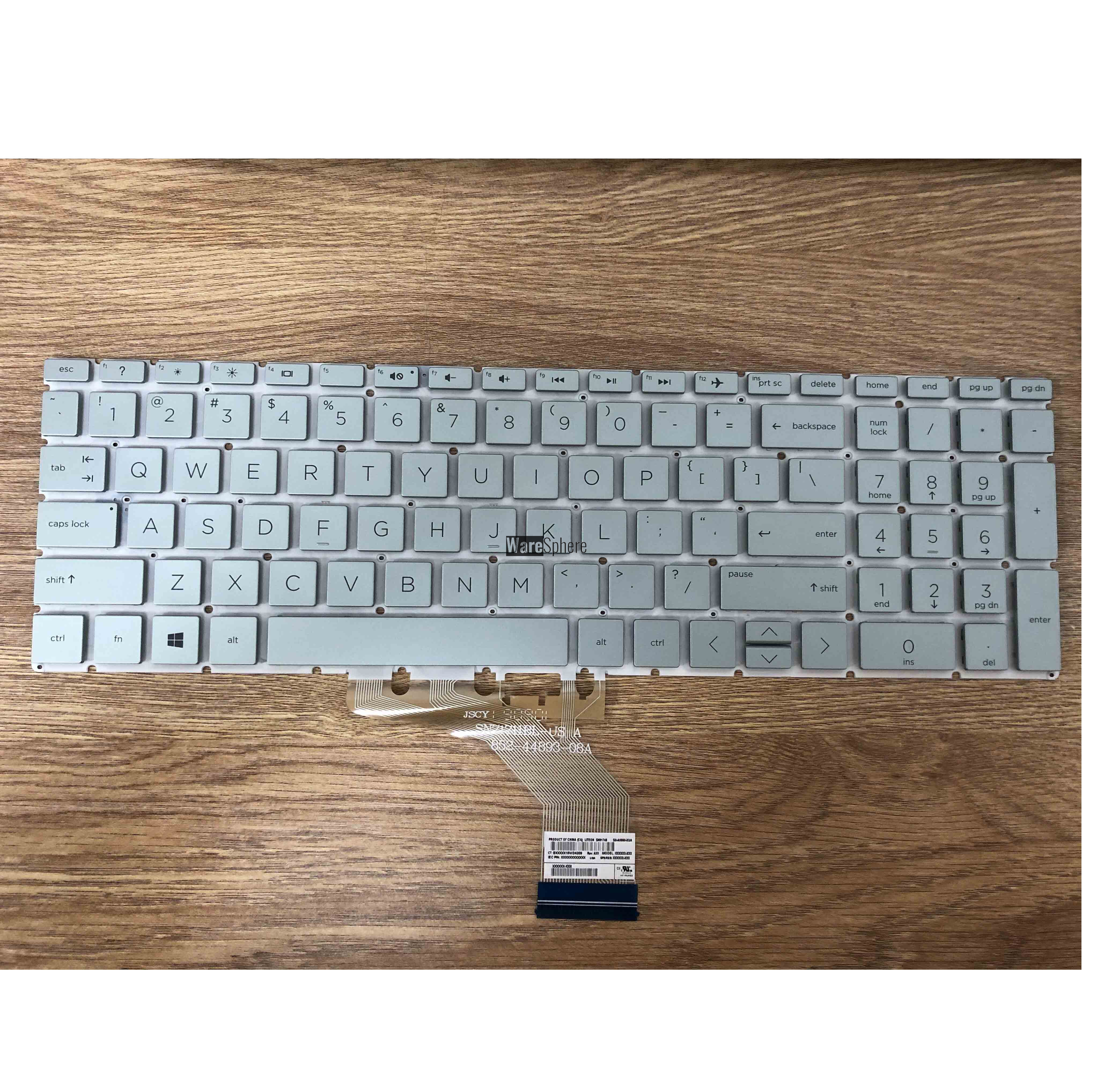 Nonbacklit Keyboard For HP 17-BY MUTED SAGE