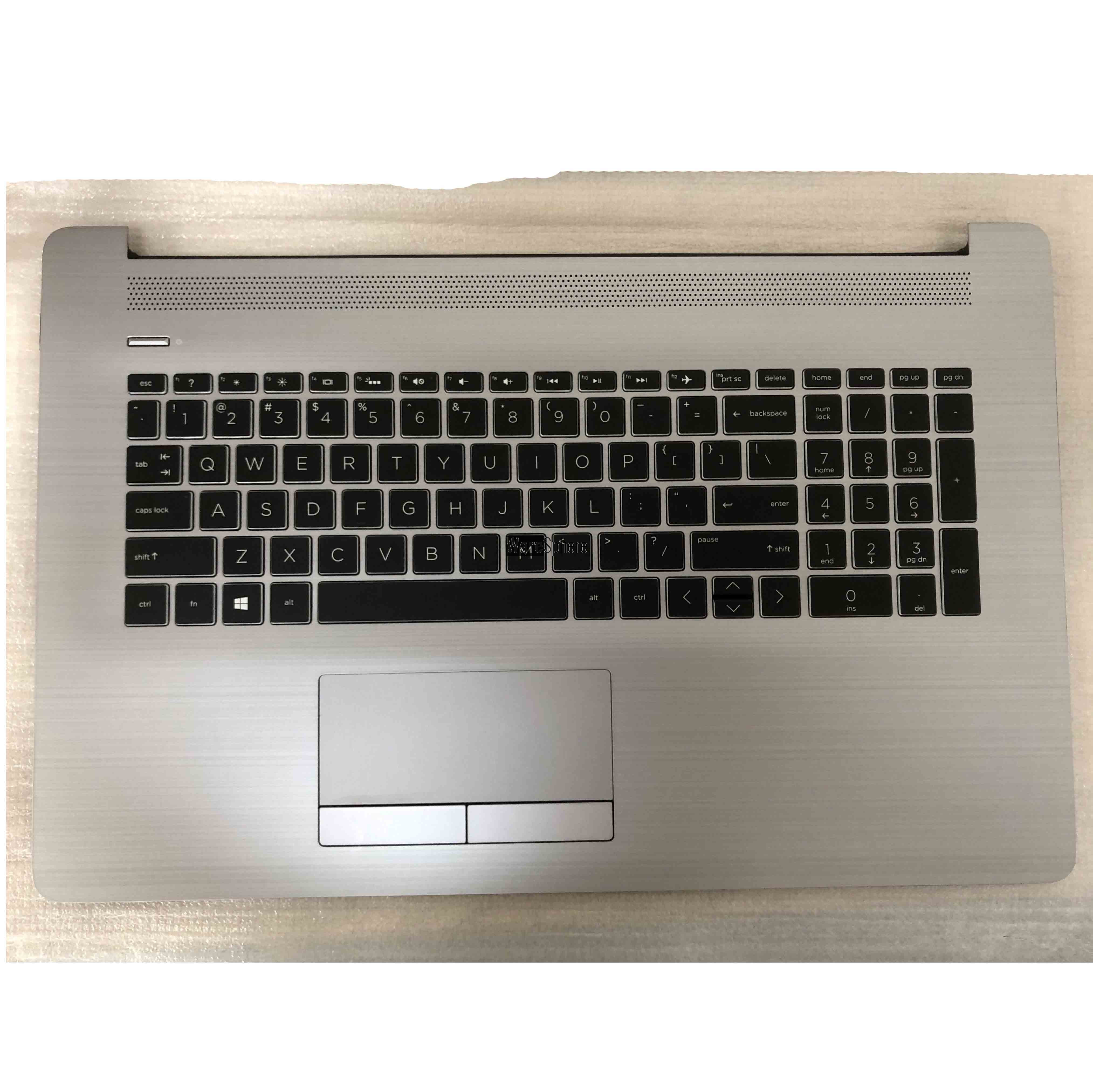 Top Cover Upper Case for HP 470 G7 With Backlit Keyboard L83727-001 6070B1714501 Without ODD Silver