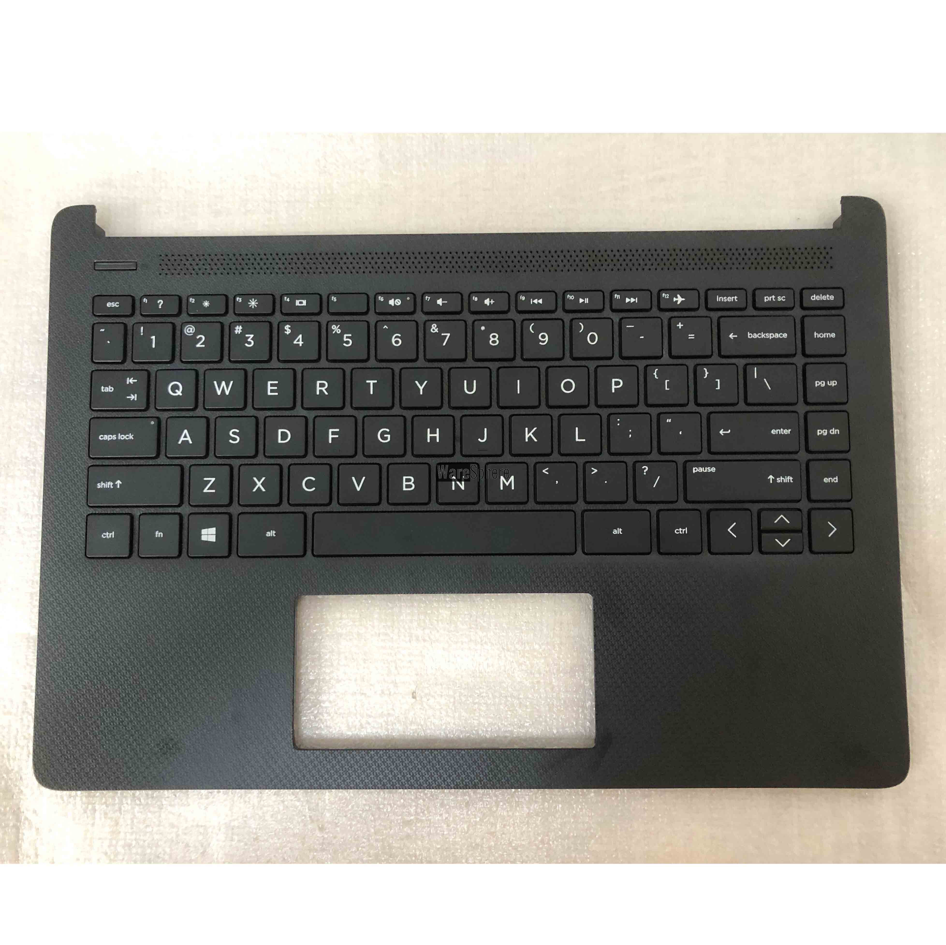 Top Cover Upper Case for HP 14-DQ With NonBacklit Keyboard M03796-001 EA0PA011060 Black
