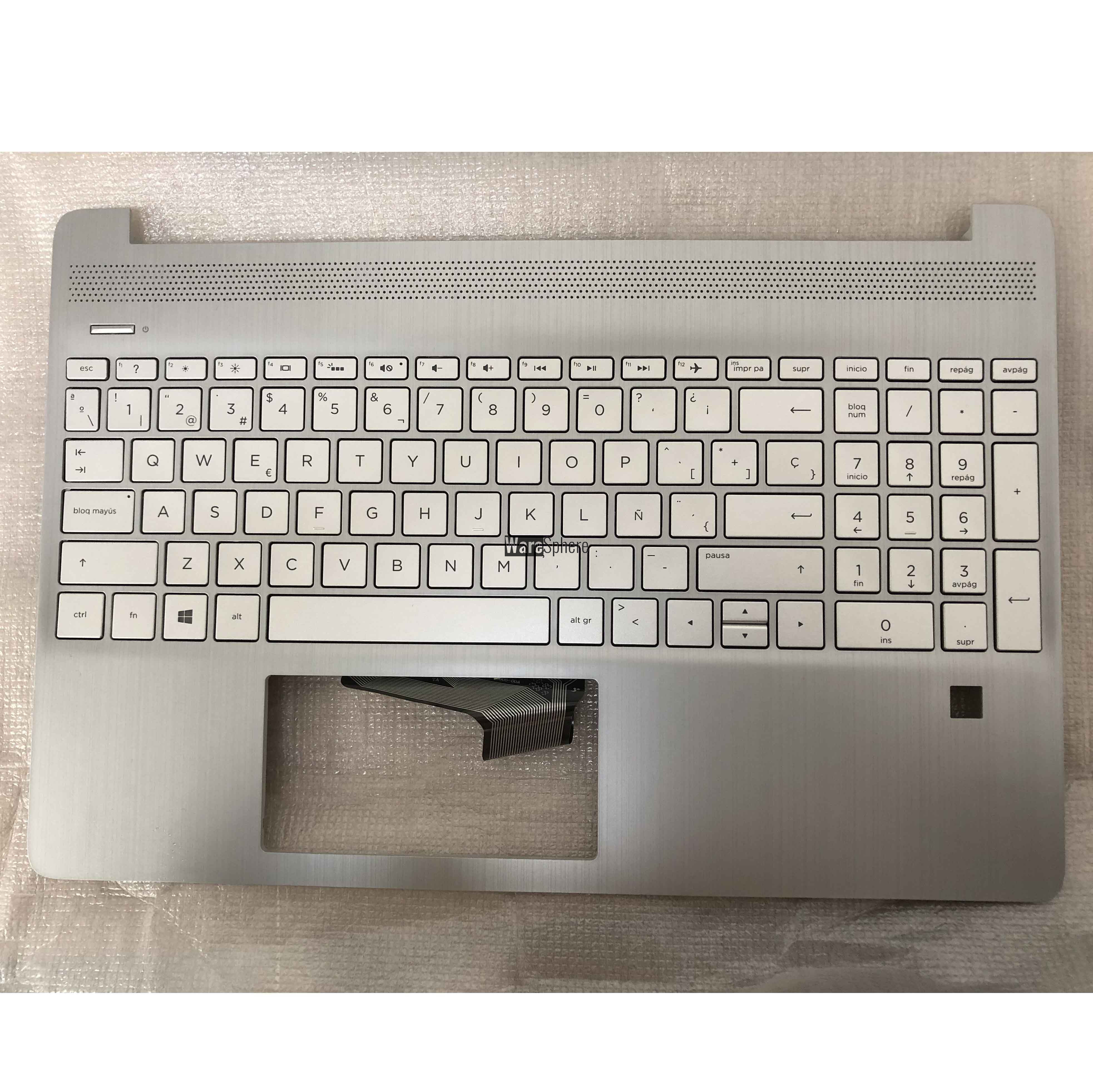 Top Cover Upper Case for Hp  15-DY Palmrest With Backlit Keyboard L63579-071 EA0P5007020 Silver SP