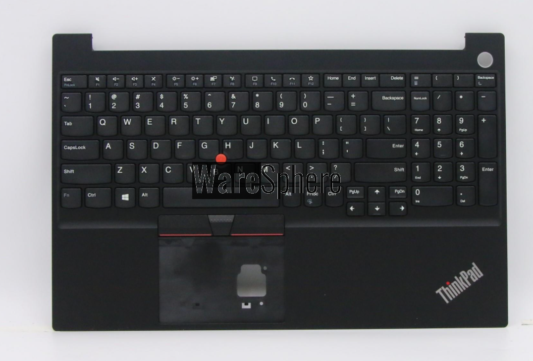 Top Cover Upper Case for Lenovo ThinkPad E15 Gen 2 With Nonbacklit Keyboard Fingerprint Hole 5M10W64550 AP1HK000D00 Black