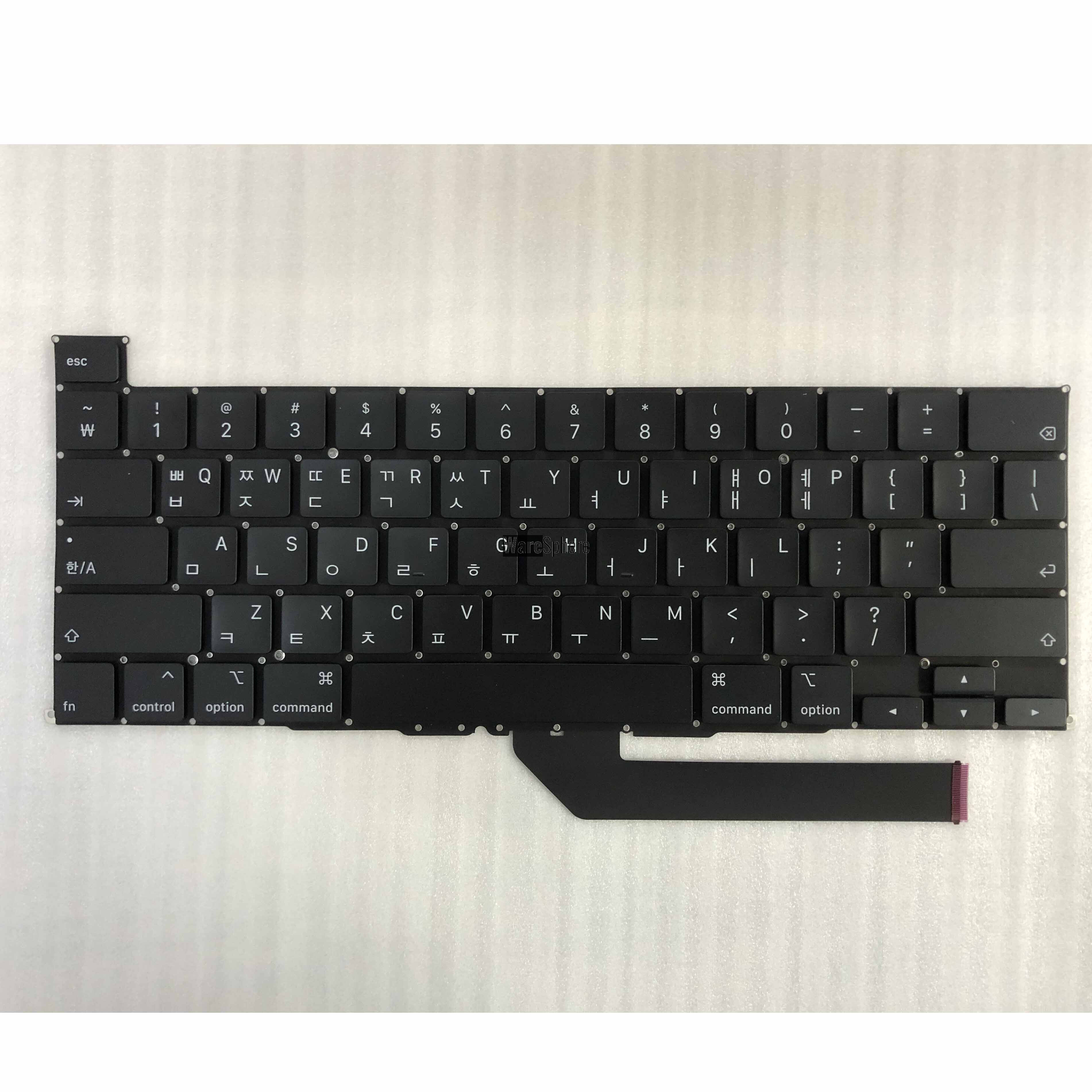 Keyboard for A2141 Black KR Korea