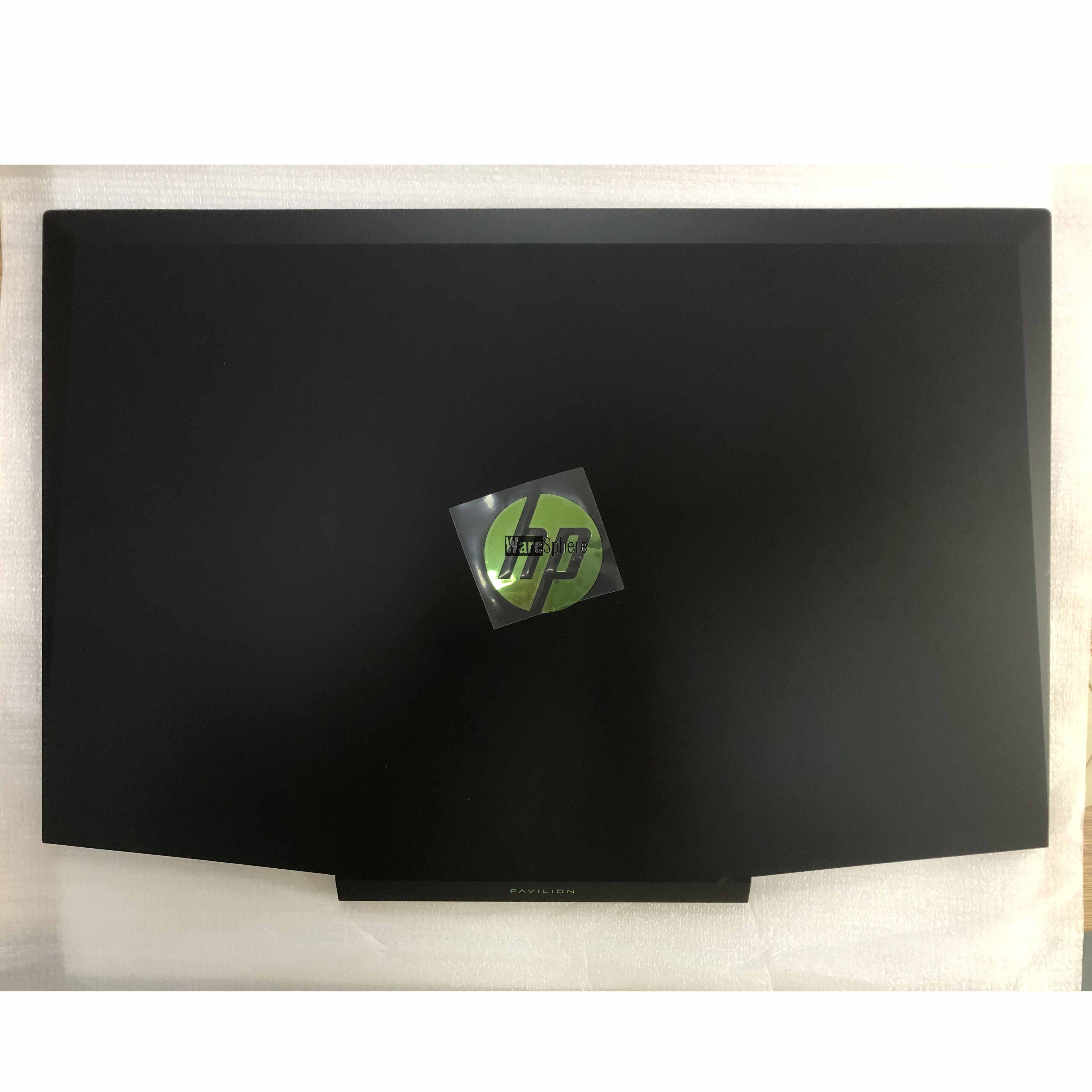 LCD Back Cover for HP Pavilion Gaming 17-CD With Green Logo L56889-001 AP2K9000110 Black