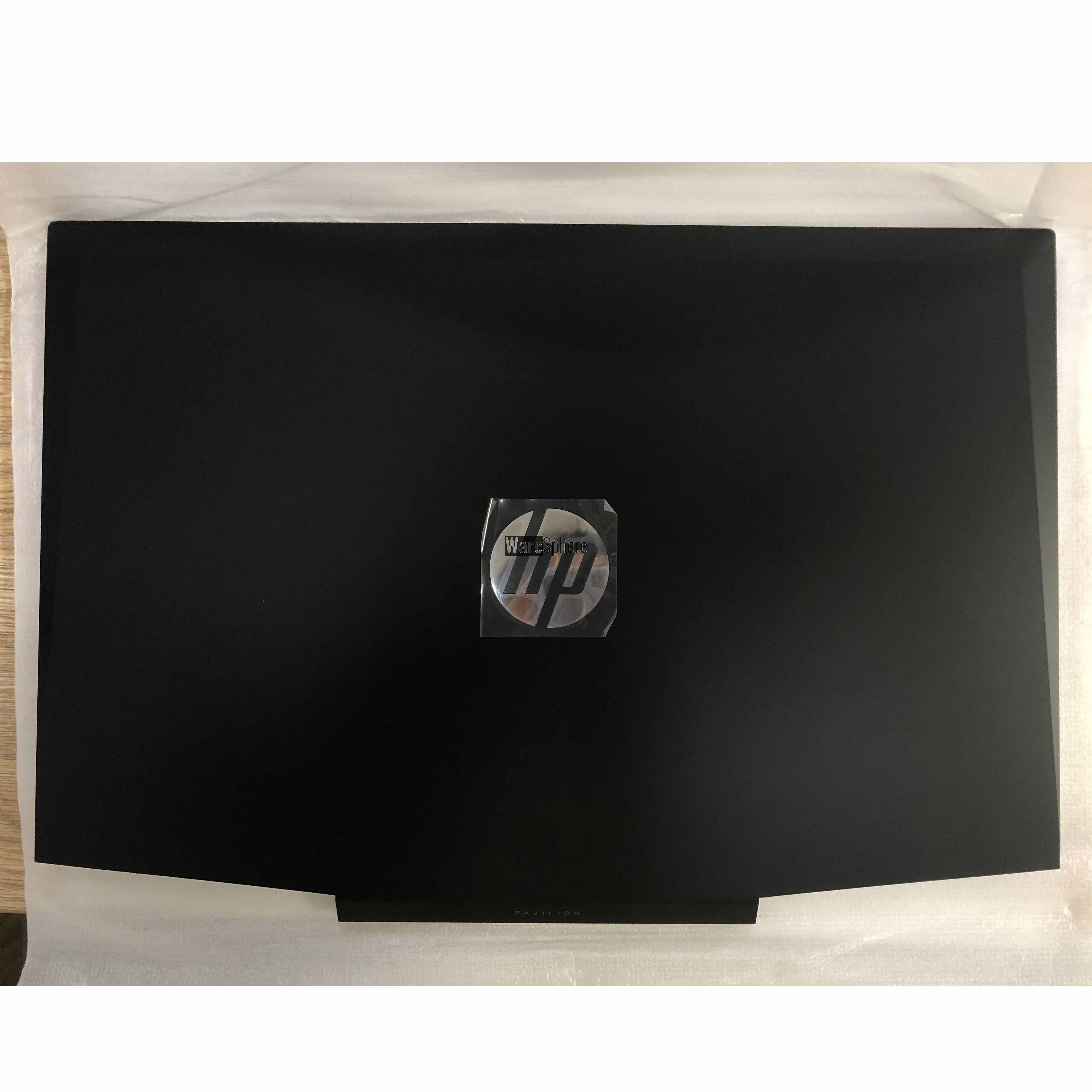 LCD Back Cover for HP Pavilion Gaming 17-CD With Silver Logo L56890-001 AP2K9000100 Black