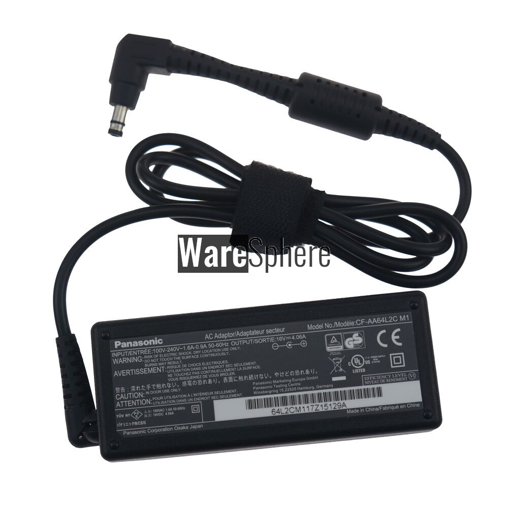 16V 4.06A 65W Laptop Ac Adaptor for Panasonic CF-AA64L2C