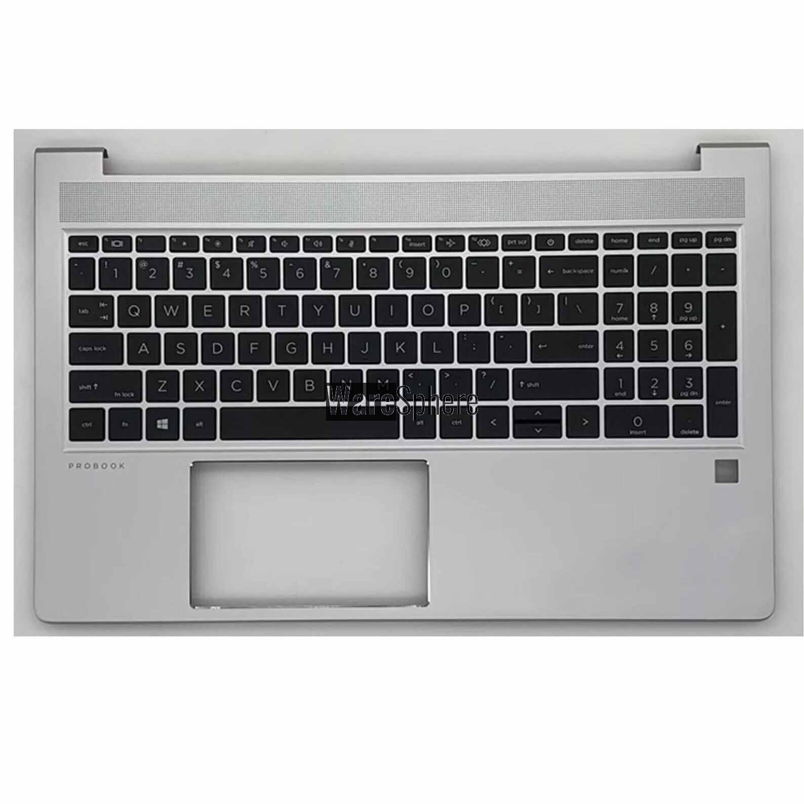 Top Cover Upper Case Palmrest for HP Probook 450 G10 With Non-Backlie Keyboard N43875-001 4BX8TTATP80 Silver