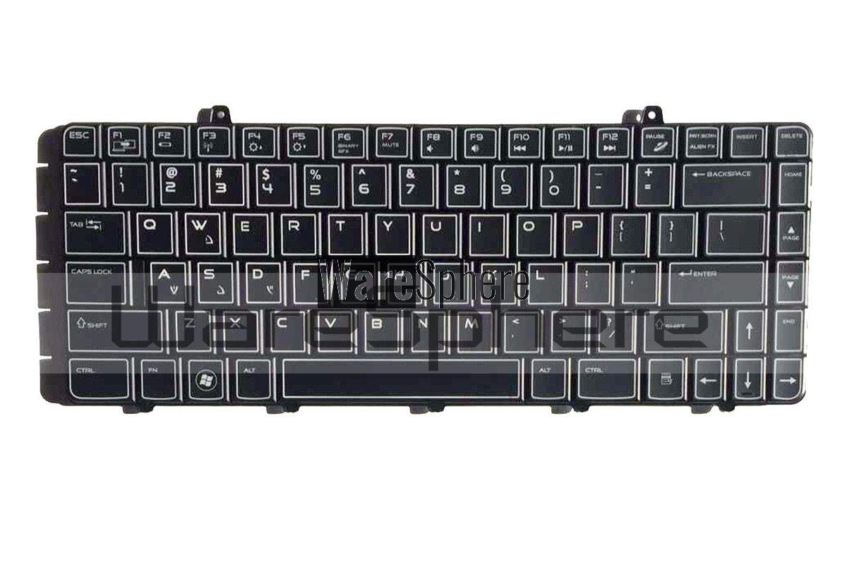 Backlit Keyboard for Dell Alienware M11X R1 0T3VFT V109002CS1 PK130BB1A01