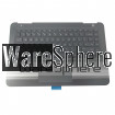 Top Cover Upper Case for HP Pavilion 14-AL Palmrest with US Backlit Keyboard 856189-001 White stripe