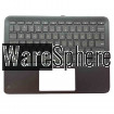 Laptop Top Upper Cover Case Palmrest with keyboard Assembly For HP 11 x360 G3 EE Chromebook (Non-WFC) L92215-001