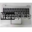 Top Cover Upper Case Palmrest For HP Elitebook 640 G9 With Thai Backlit Keyboard With SC And SIM Card Slot N17709-281 4BX8TTATPG0 Silver  
