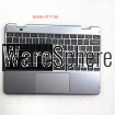 Laptop Palmrest Upper Case Top Cover with Keyboard for Samsung Chromebook XE525QBB-K01US BA98-01710A Sliver
