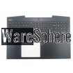 Top Cover Upper Case for Dell G3 3590 Palmrest Black 