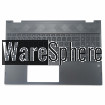 Top Cover Upper Case for HP X360 15-CR US Palmrest with Backlit Keyboard L20849-001  Black Sliver Side 