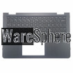 Top Cover Upper Case for HP Pavilion X360 11-AD 11M-AD Palmrest  With Keyboard L26518-001 Black